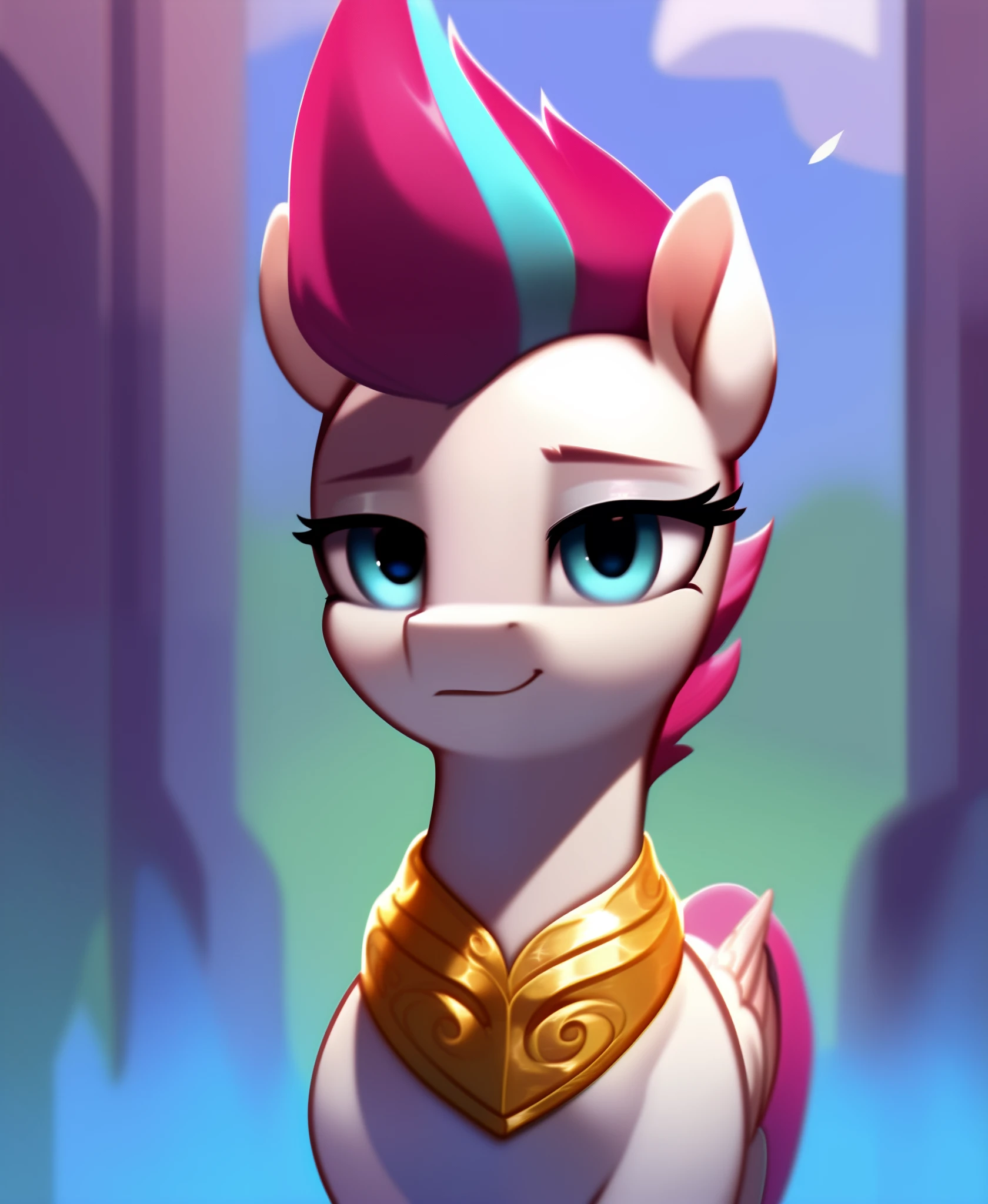(score_9:1.2), (source_pony:1.2) feral pony Zipp Storm from behind, sexy, perfect beauty, Studio Lighting, Soft Body, perfect anatomy, De-Noise, insanely detailed and intricate, elegant, ornate, super detailed, Beautiful gorgeous , Goddess look, Portrait, seductive, 8k, pegasus, wings