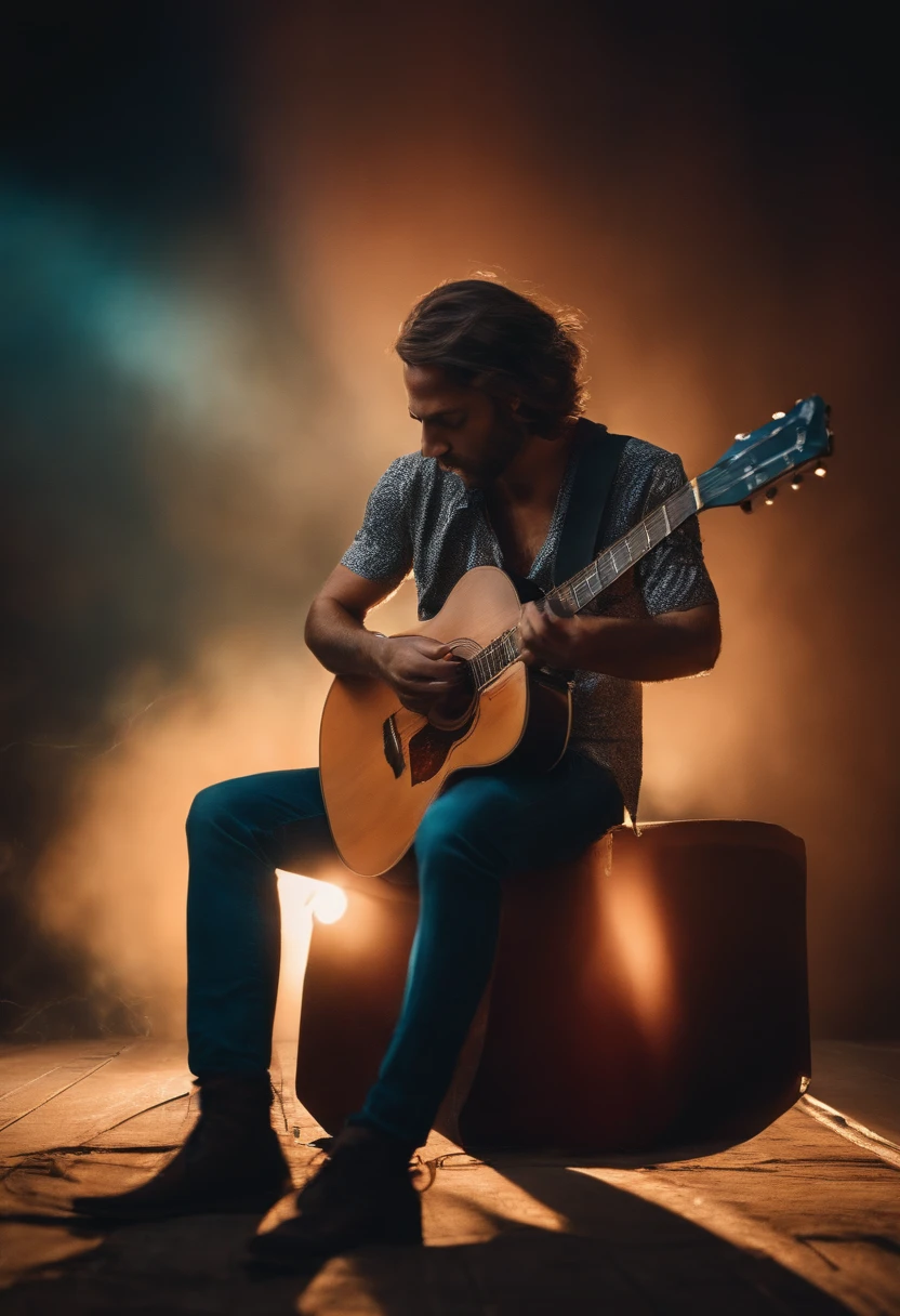 Man playing guitar