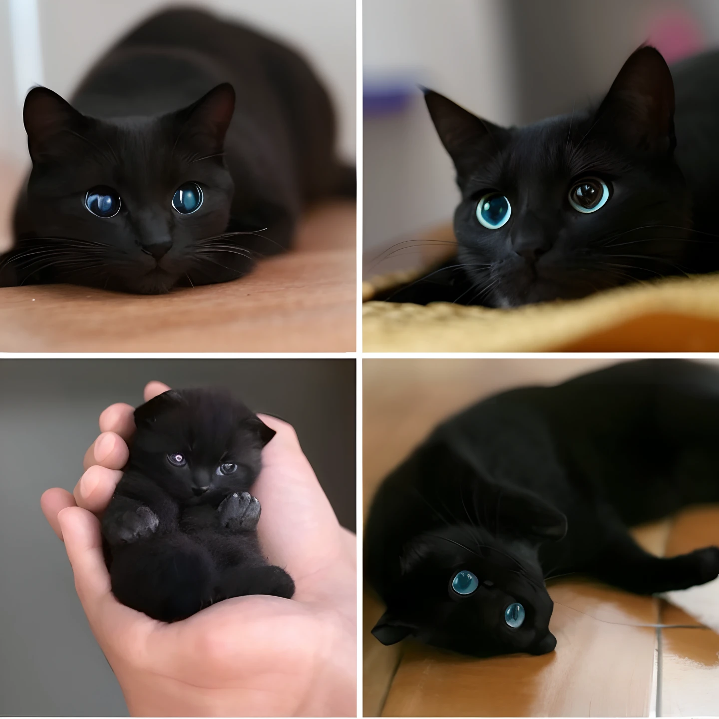Los araffes sostienen un gatito en sus manos y una mano sostiene un gatito, Enormes ojos adorables, ojos adorables, with cute doting eyes, ultra realista!!!, Ella tiene ojos blancos!!!, Very small eyes, lindo y adorable, lindos ojos redondos rasgados, Dreaming of cute animal eyes, ojos muy grandes!, Hermoso y realista, grandes ojos negros!!!