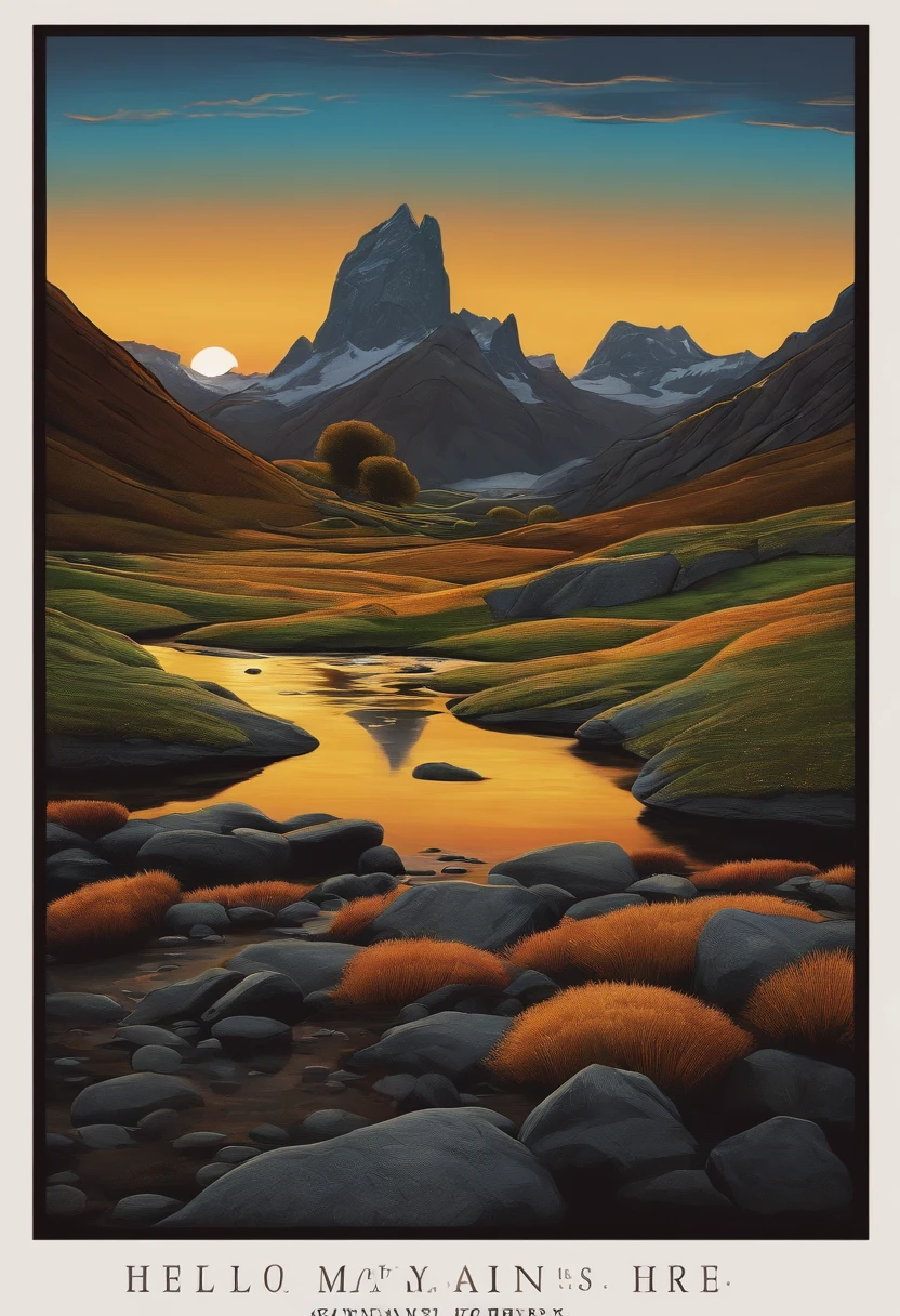 woman standing in a body of water with mountains in the background, Ryan McGinley, inspirado em Cindy Sherman, Estilo Calude Monet, foto colorida premiada, inspirado em David LaChapelle, fotografia colorida, Inspirado em maxfield parrish, foto colorida premiada, nymph in the water, Deusa da natureza, com montanhas como pano de fundo, Naturista