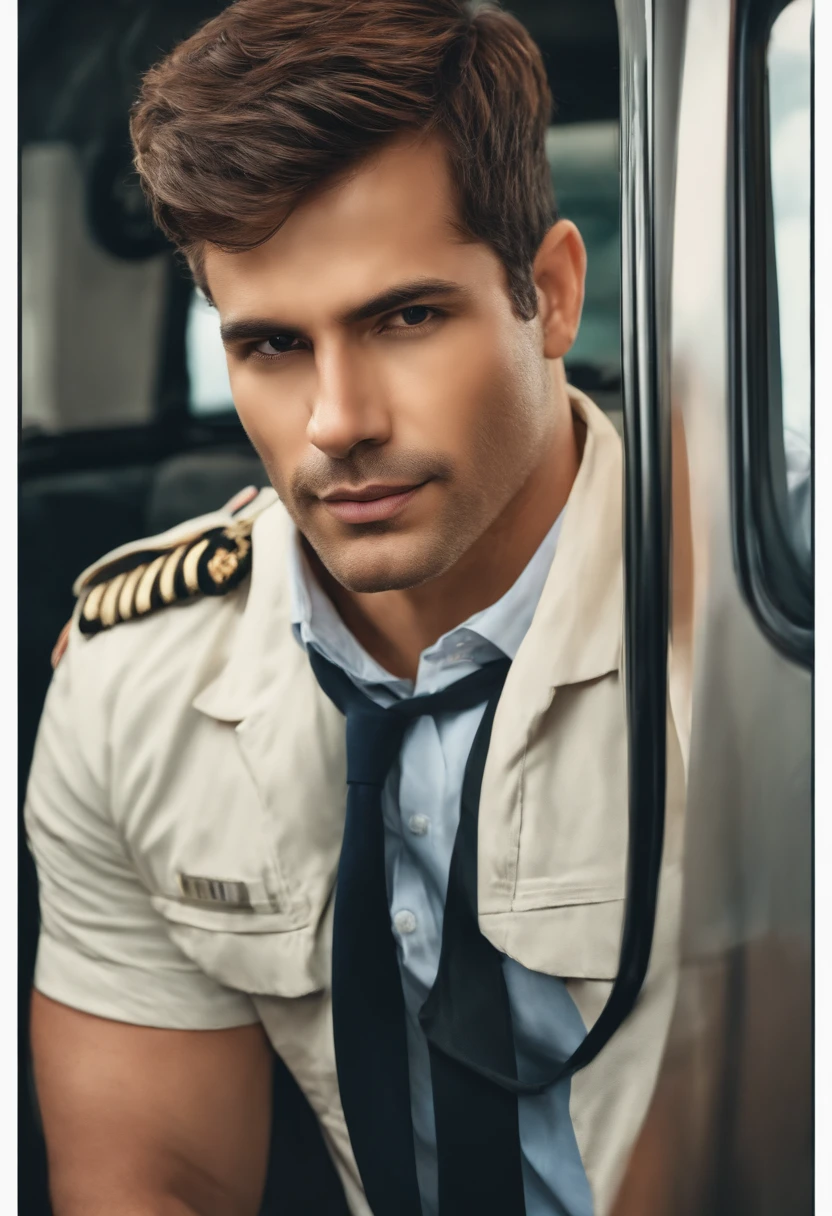 Jovem masculino 38 anos, cantor, moreno, Very short hair, Ambulance Driver, frisky