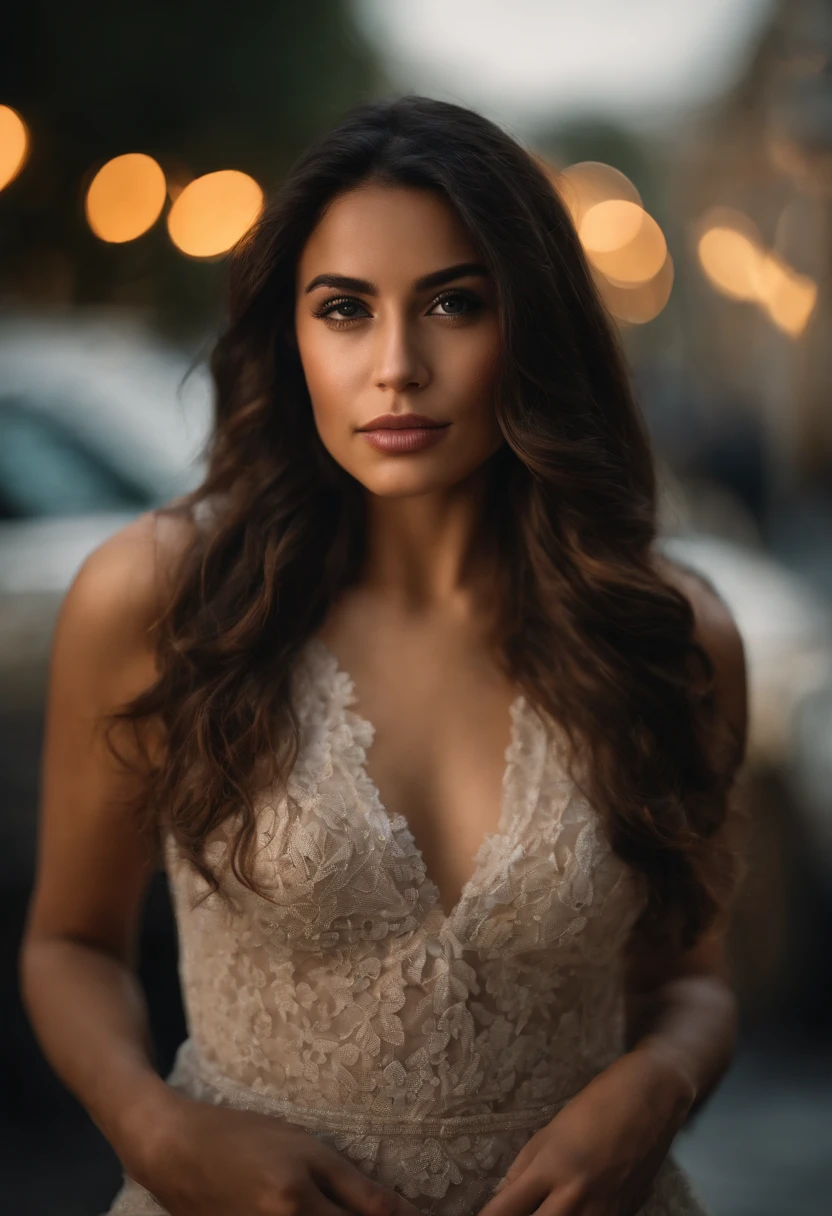 Beautiful young hispanic lady big seductive
