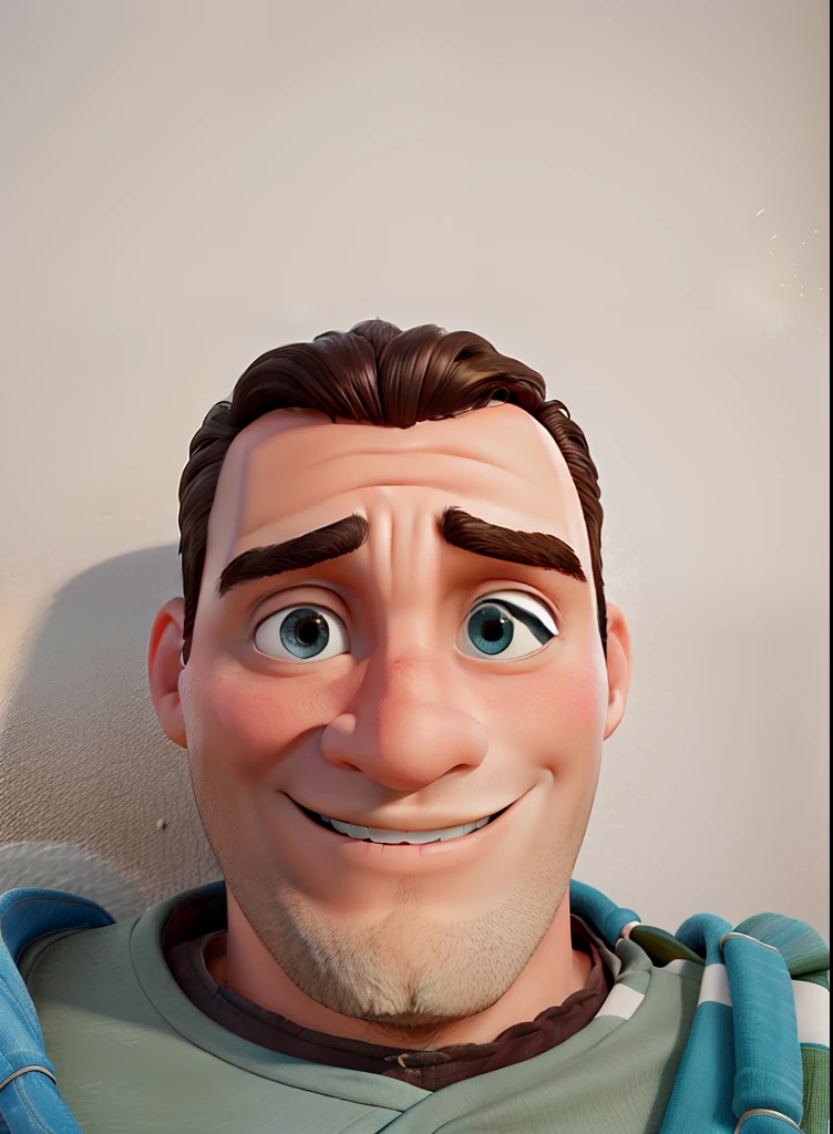tmasterpiece,a melhor qualidade,Um homem com olhos,head shoot,estilo disney,Standing in the park,Muitos detalhes no rosto