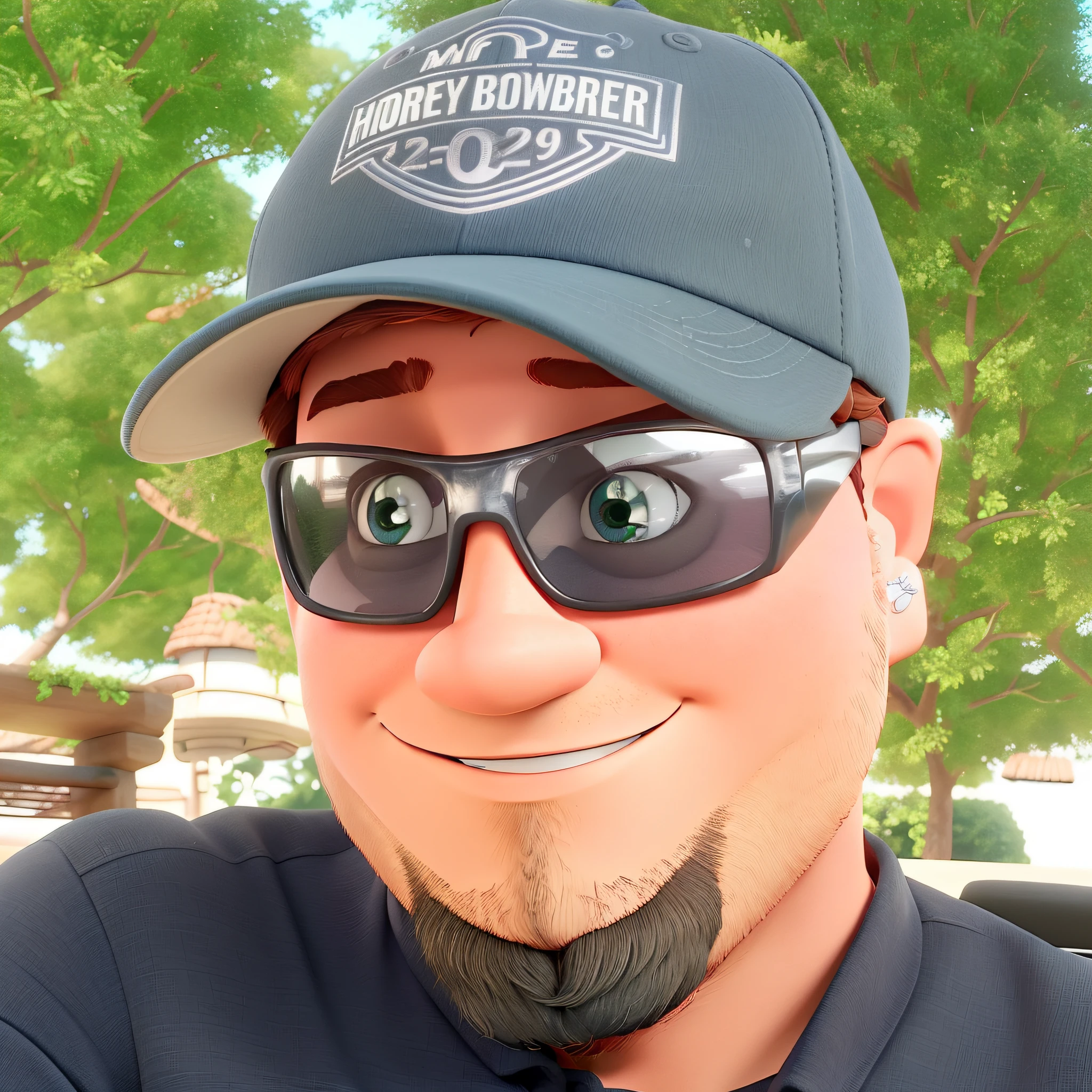 Um homem moreno estilo disney pixar, alta qualidade, melhor qualidade