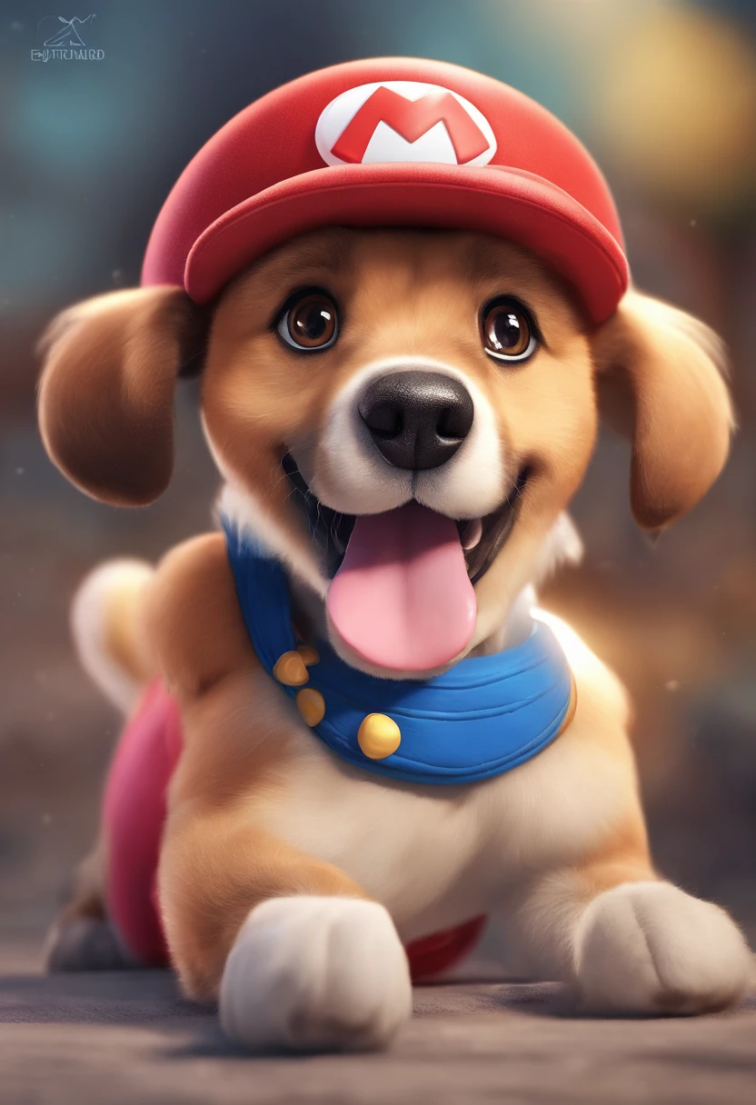 ((best quality)), ((master part)), ((desenhos animados realistas)), ((Personagem perfeito)) - Um retrato frontal meticulosamente detalhado e realista de um cachorro com pelo enrolado escuro e uma coleira rosa. The dog looks directly at the viewer, Establish a Cute Presence. The image captures their distinctive facial features, Accurately showing the sparkle of your eyes . The fur is rendered with fine detail, aumentando o profissionalismo do retrato. Enviado para documentos oficiais, this portrait is presented in impressive 8K UHD resolution, Ensure clarity and unique protection.