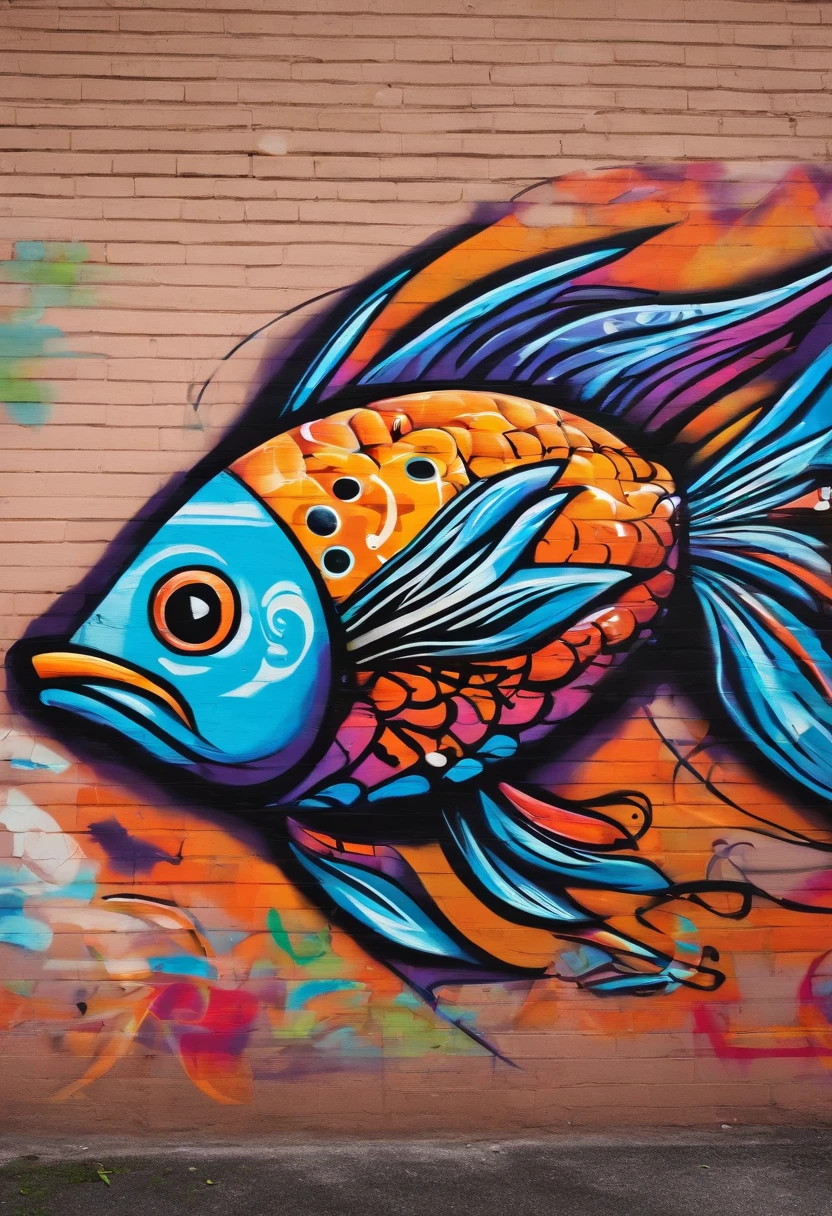 a colorful new fish in the sea
