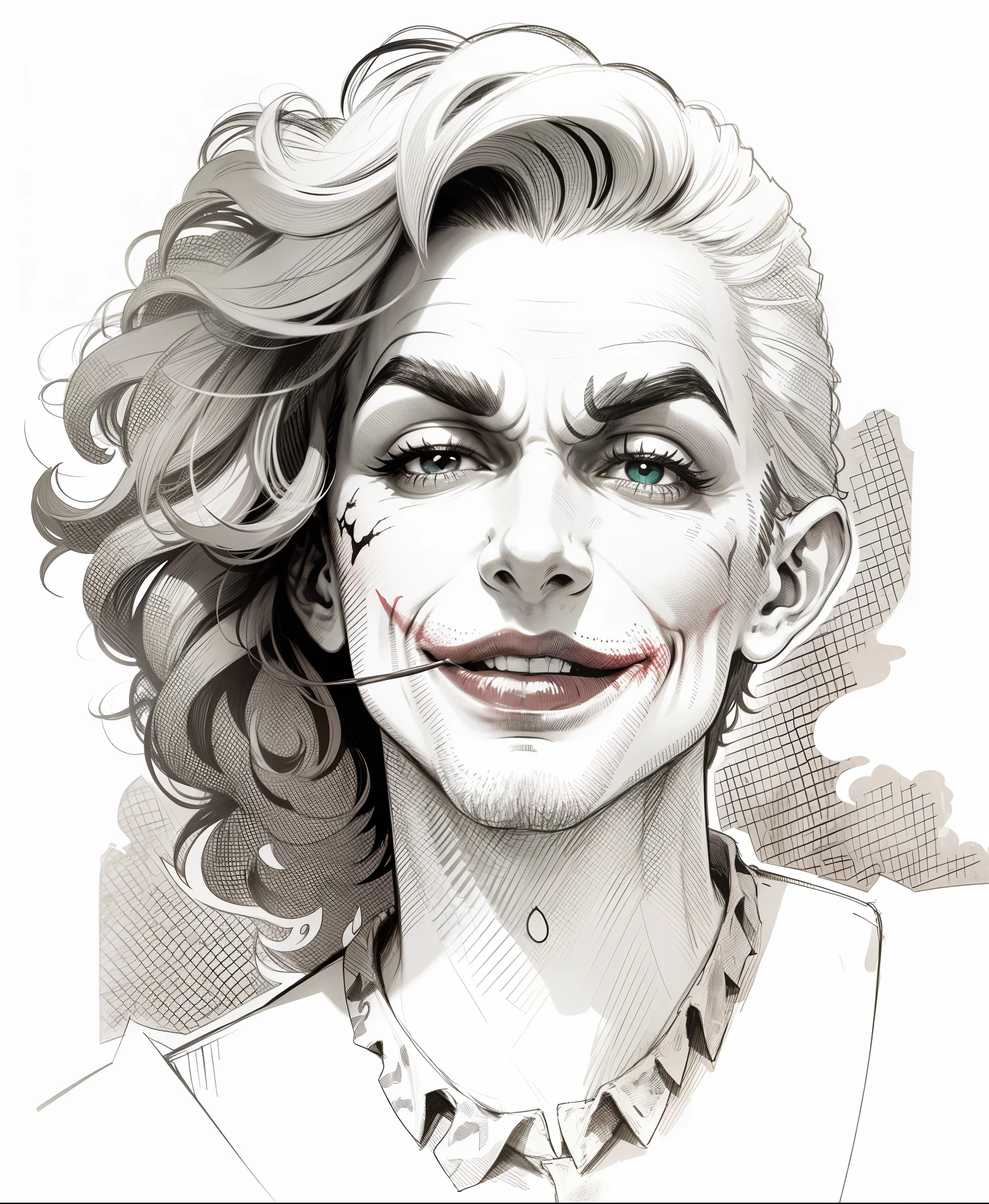 Cartoon de um joker