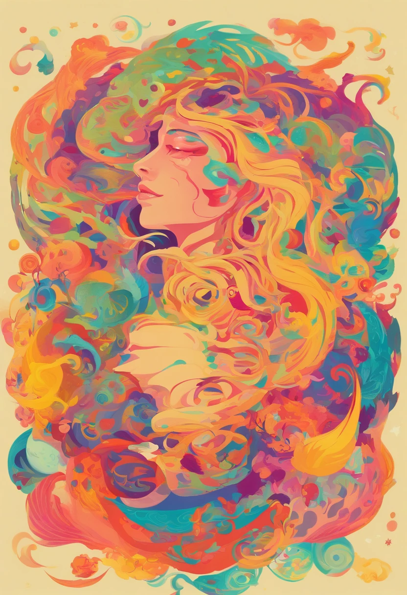 Jackie Chans , blonde hair, , Casting Brilliant Spells, In groves of mystical fantasy, sorrir
