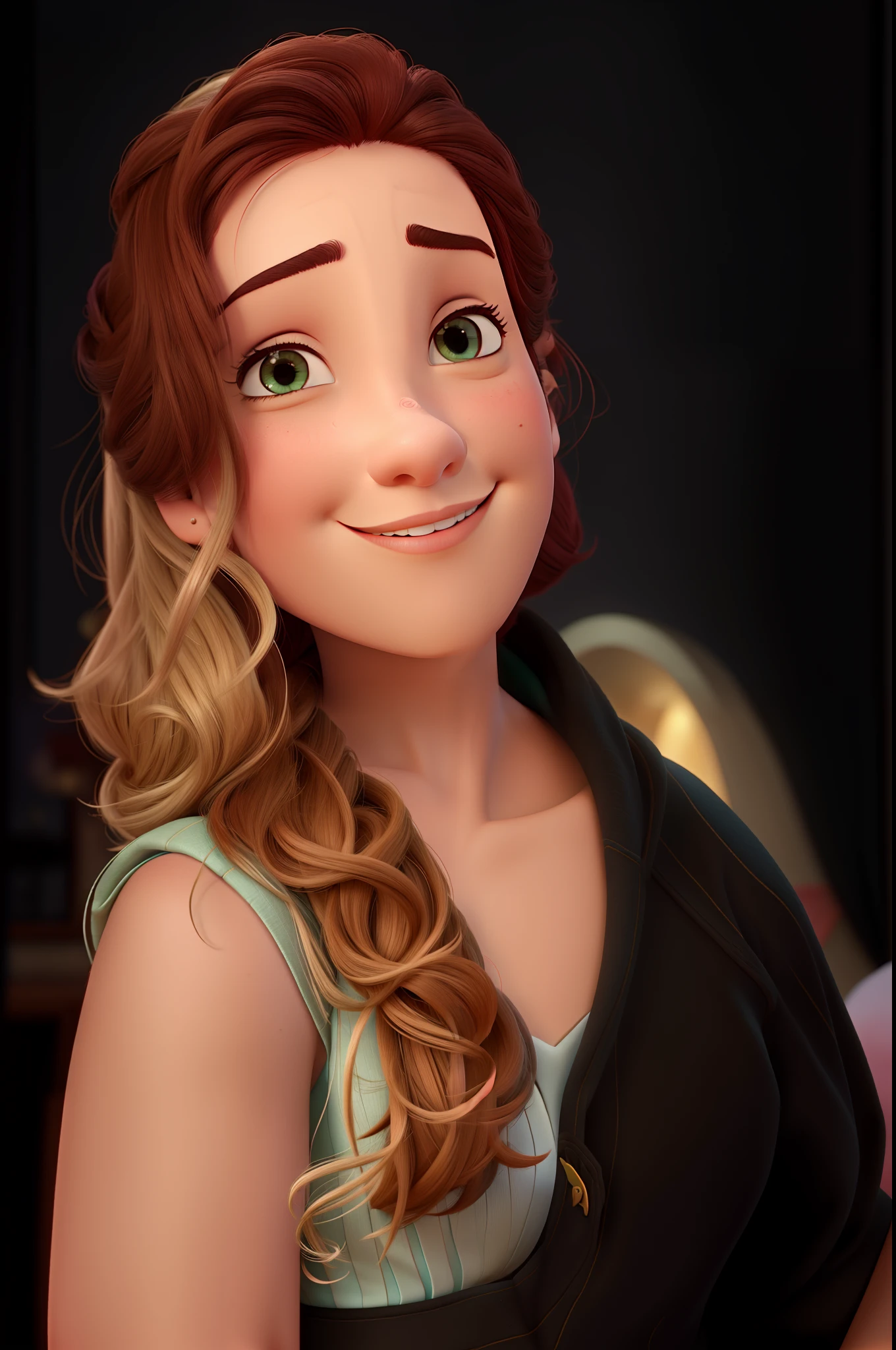 romantic couple, igual aos filmes Disney Pixar