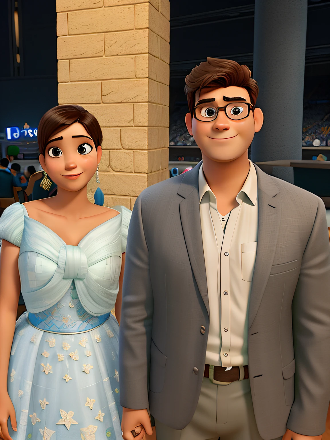 Estilo pixar alta qualidade melhor qualidade
