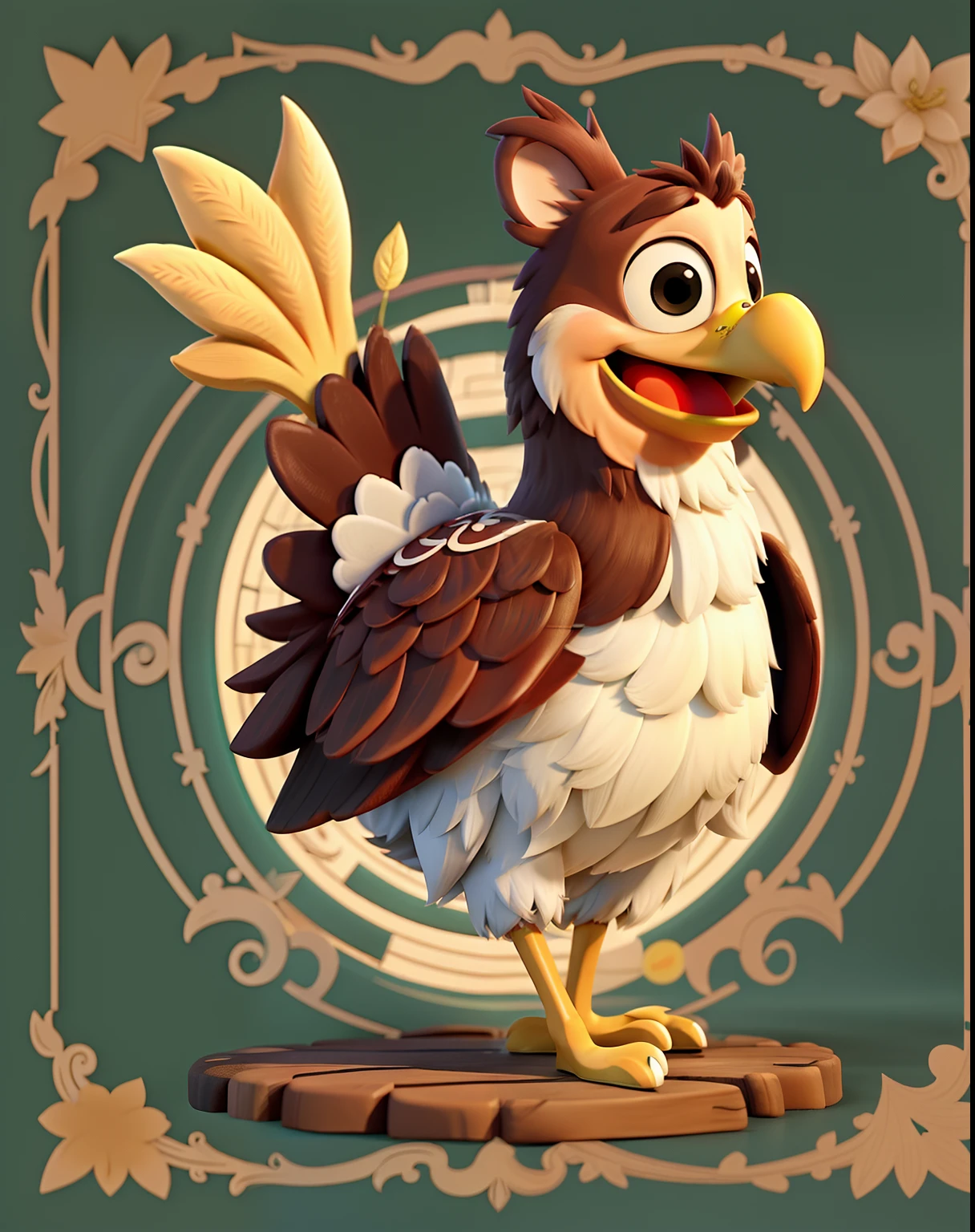 Criar uma logomarca Koreanchicken Disney pixel