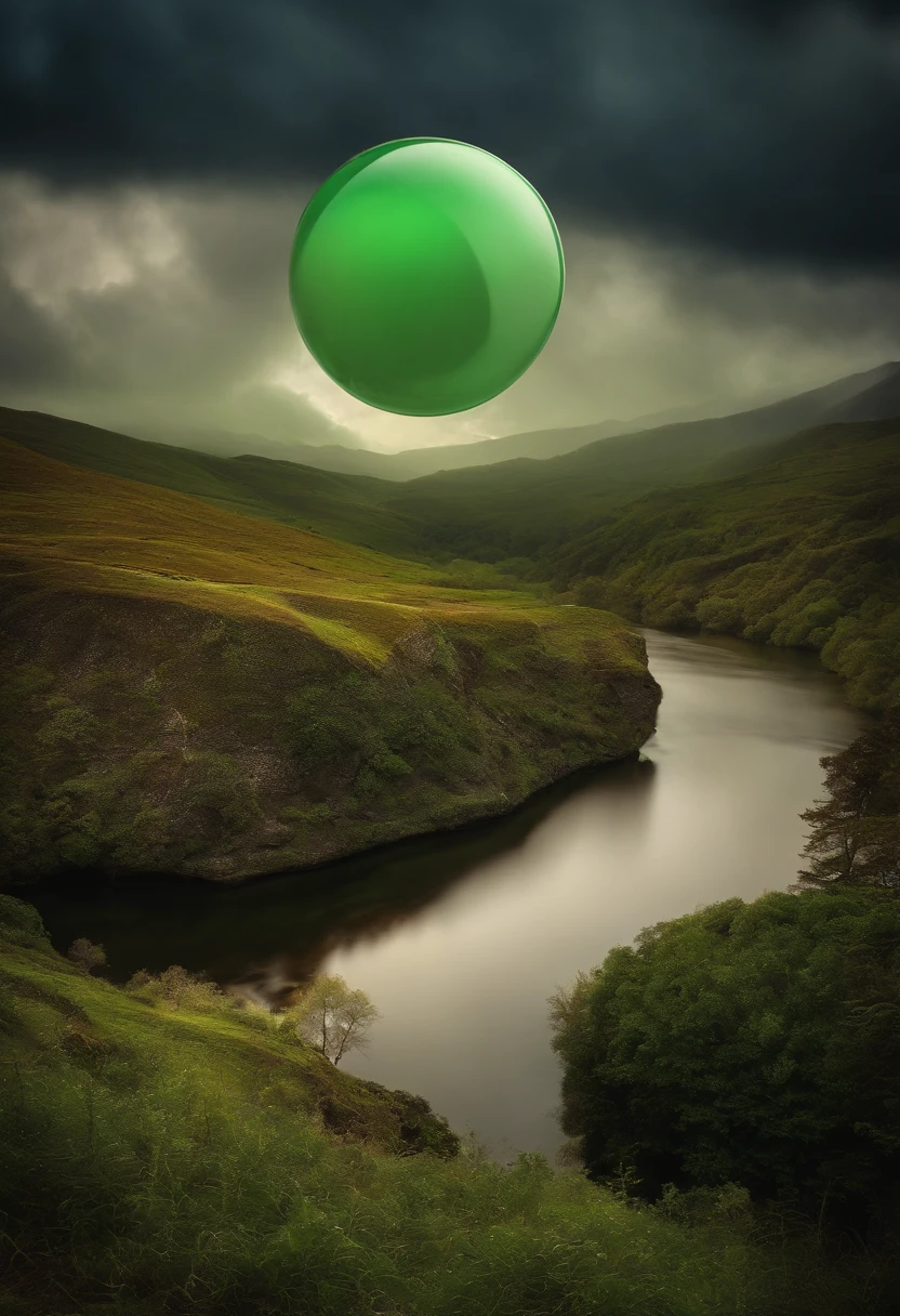 Please create a high-quality digital image that prominently features a message bubble in the center. The message bubble should contain the text 'And Pix, still nothing,' written in green, with clear and legible letters. The rest of the image should be meticulously detailed, with lighting that enhances the message bubble.
