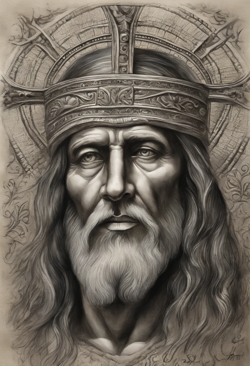Apostolo de cristo Jesus, black in withe, Preto e branco, estilo grafite, Corrosion in dry spot, extremamente detalhado, hatching, hiper-realista, aquatint, desenho de linha, realismo, litografia, Washi, trending on ArtStation, foco nítido, Studio photo, detalhes intrincados, altamente detalhado