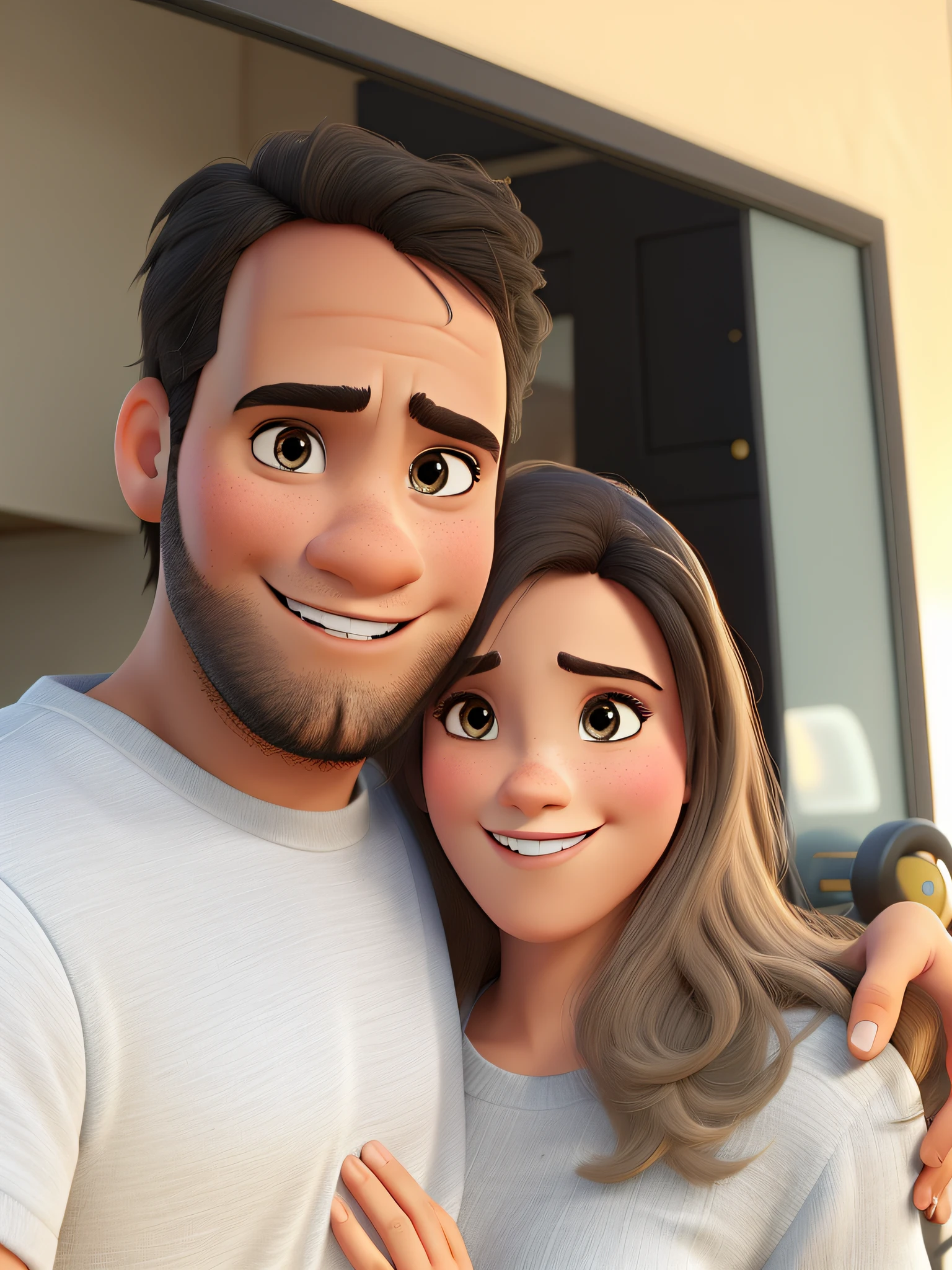 Estilo Disney-Pixar , alta qualidade.