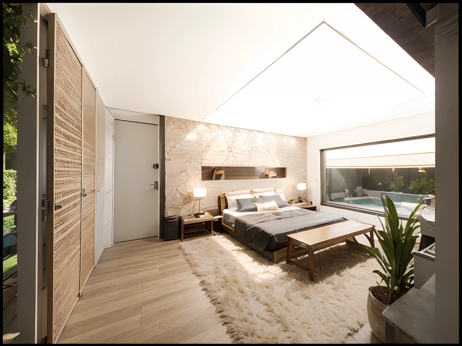 Make a more realistic image based on this image, Enhance the lighting nunces and make it look like a late afternoon