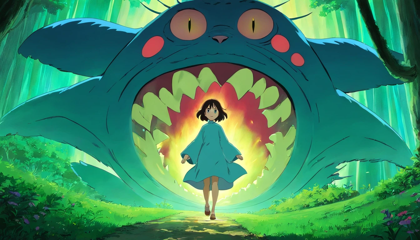 Poster de Terror do Exorcista estilo anime com alta qualidade, melhor qualidade