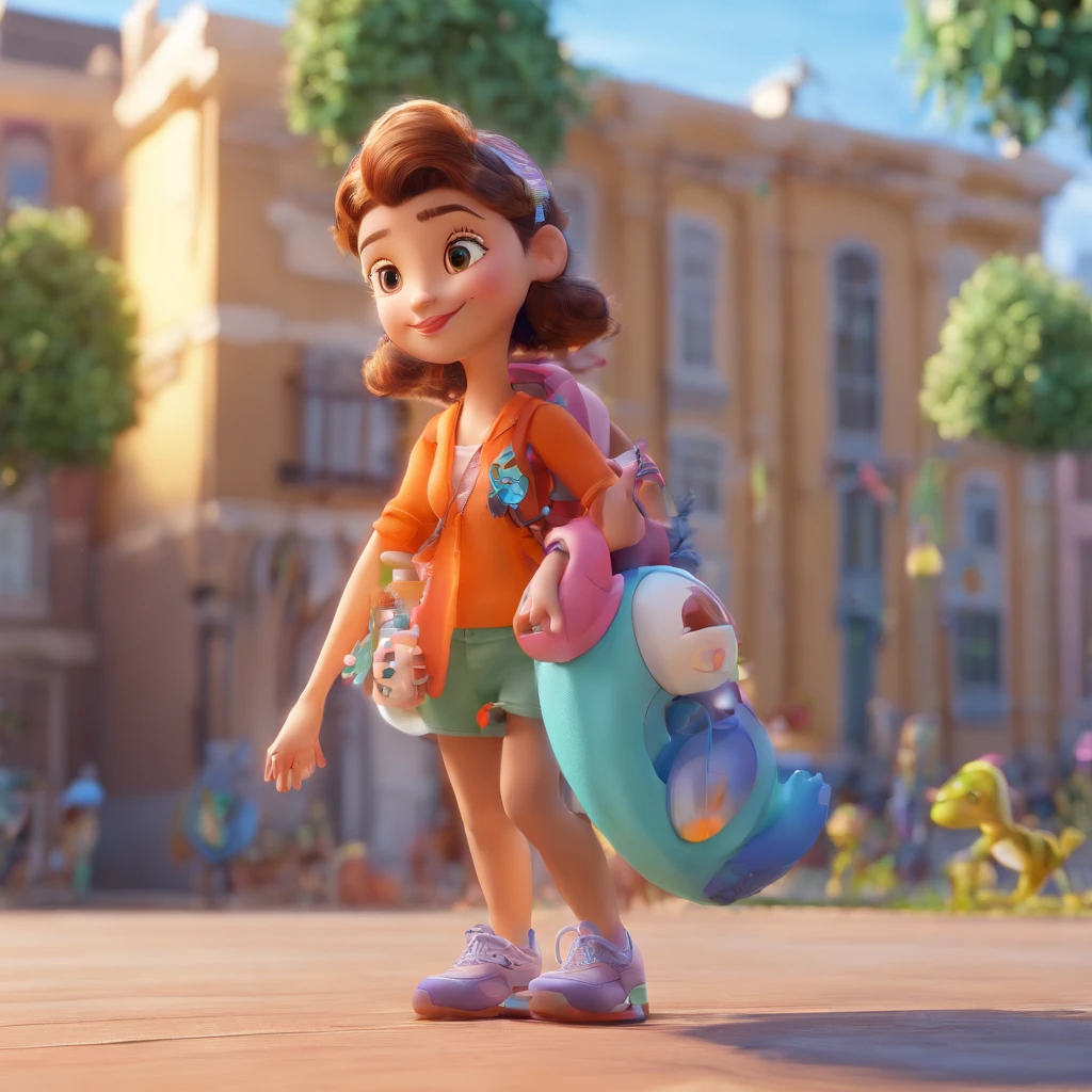 Duas mulheres lindas, estilo pixar