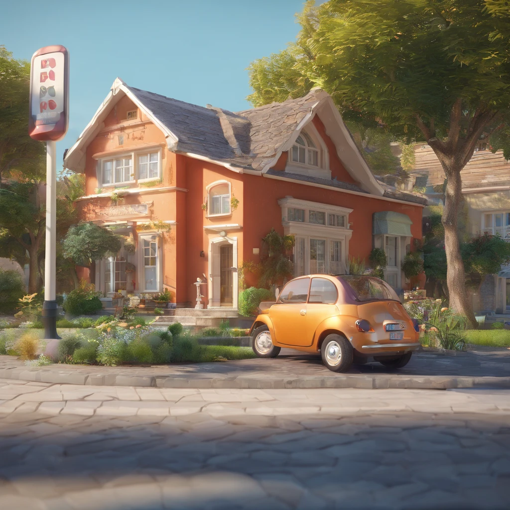 Duas mulheres lindas, estilo pixar