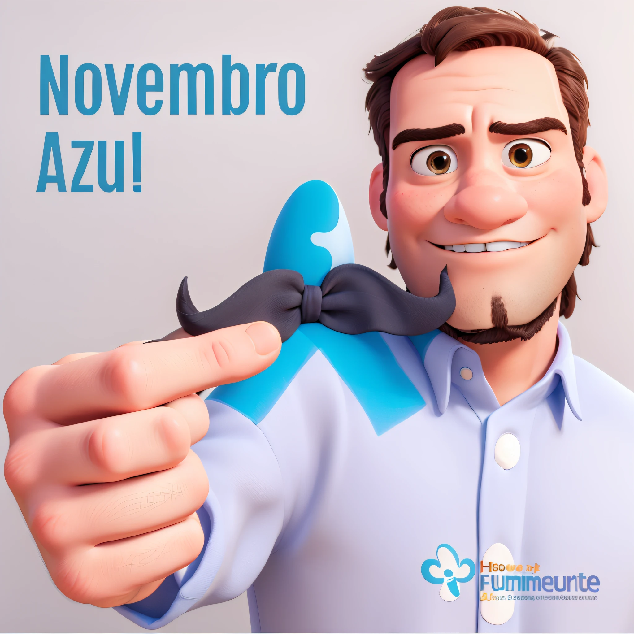 Um homem estilo disney pixar, in high resolution