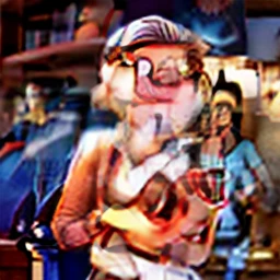 Two friends in front of an eyewear store