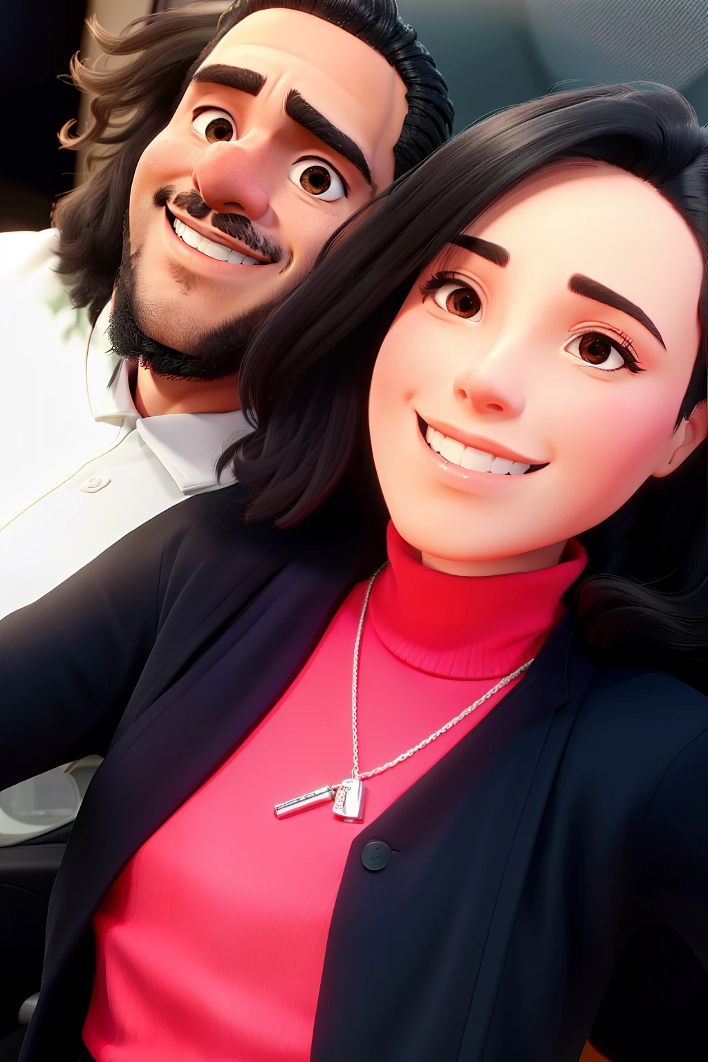 um lindo casal negro