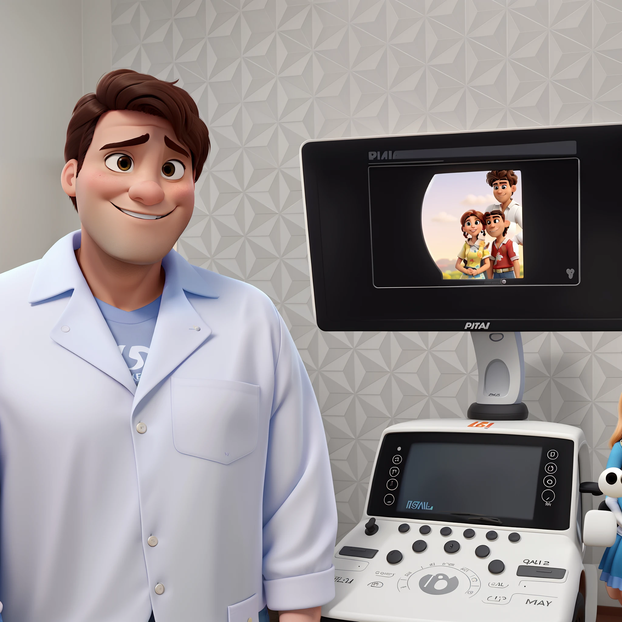Casal estilo Disney pixar, alta qualidade, melhor qualidade