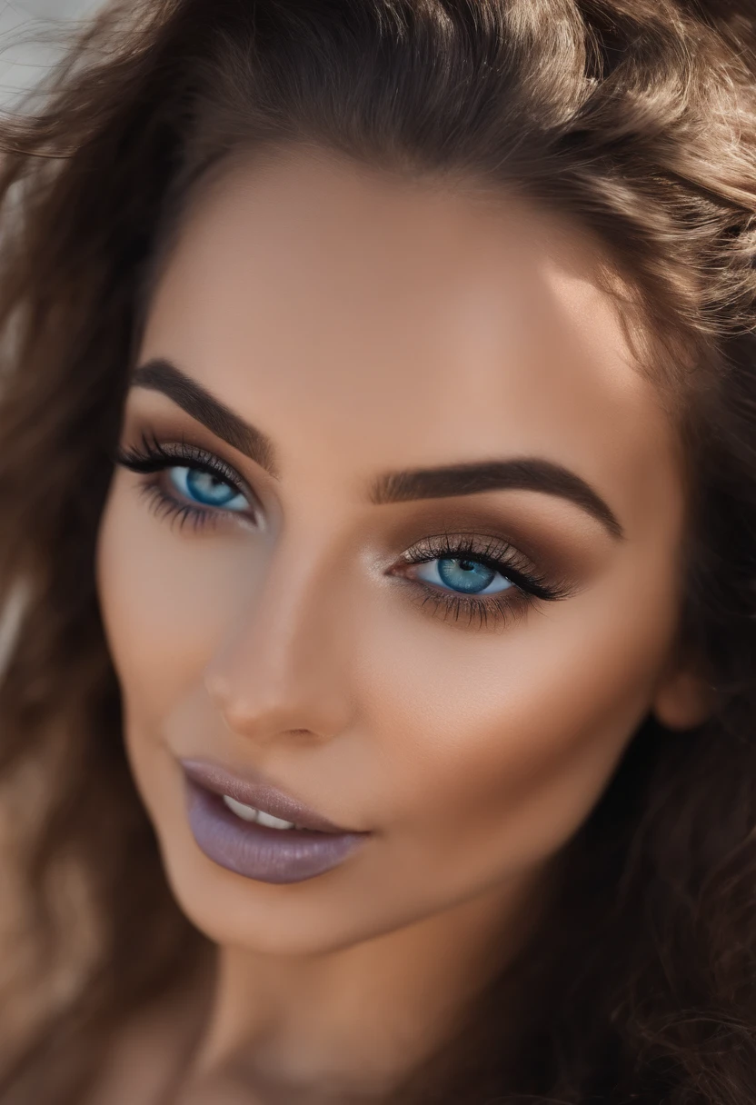 Femme arafed avec un débardeur blanc et un collier, fille sexy aux yeux bleu, Portrait Sophie Mudd, cheveux bruns et grands yeux, Selfie d’une jeune femme, Yeux bleu, Violet Myers, sans maquillage, maquillage naturel, Regarder directement la caméra, Visage avec Artgram, Maquillage subtil, Superbe photo du corps entier, Yeux bleu sexy, Bel angle, pose attrayante, fille mignonne, sexy pose, Image du corps entier, corps entier, Prise de vue du corps entier, Déesse brune, détail élevé, pose satisfaite, Pantalon en cuir