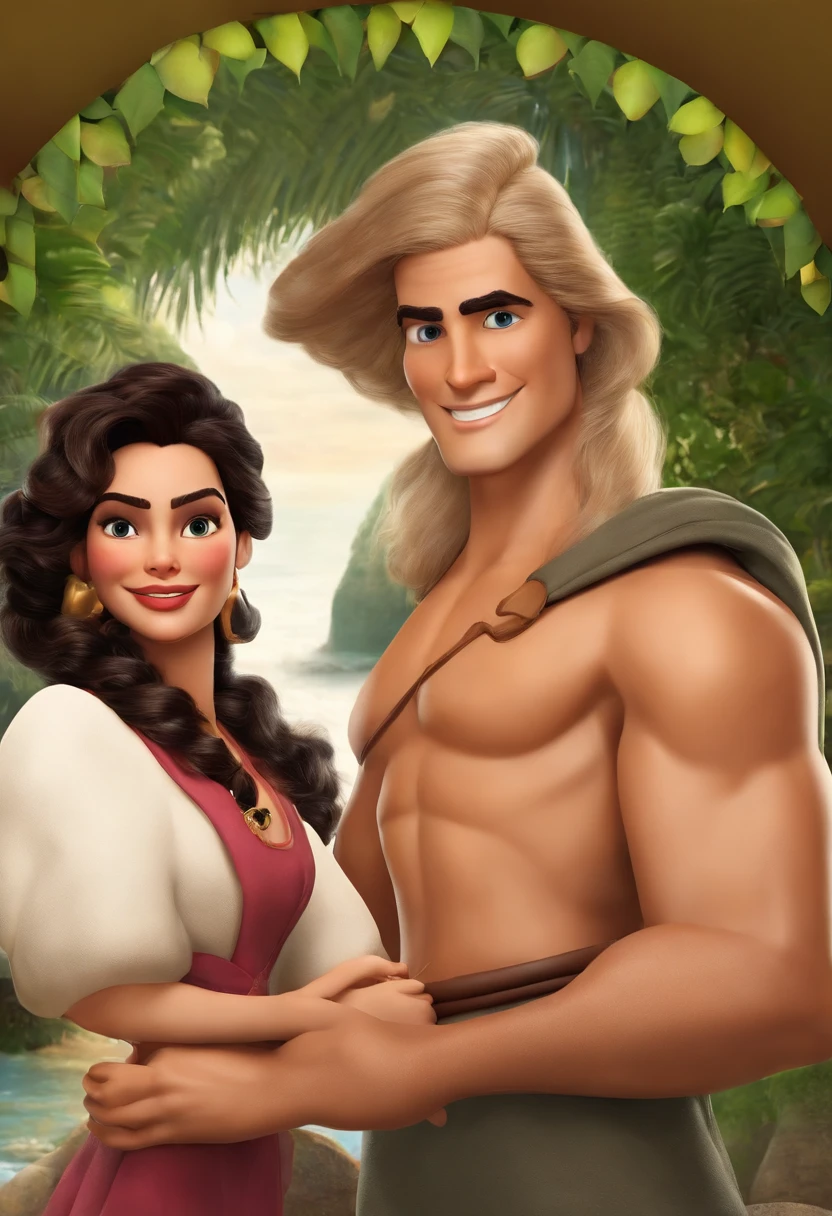 A hero movie inspired by Disney Pixar (MULHER BRANCA MAGRA DE CABELO CACHEADO MORENO COM AS PONTAS CLARAS, QUE TRABALHA COM QUICK MASSAGE, USANDO JALECO) dentro A cena estar na arte distinta do estilo PIXAR, descolada e estilosa