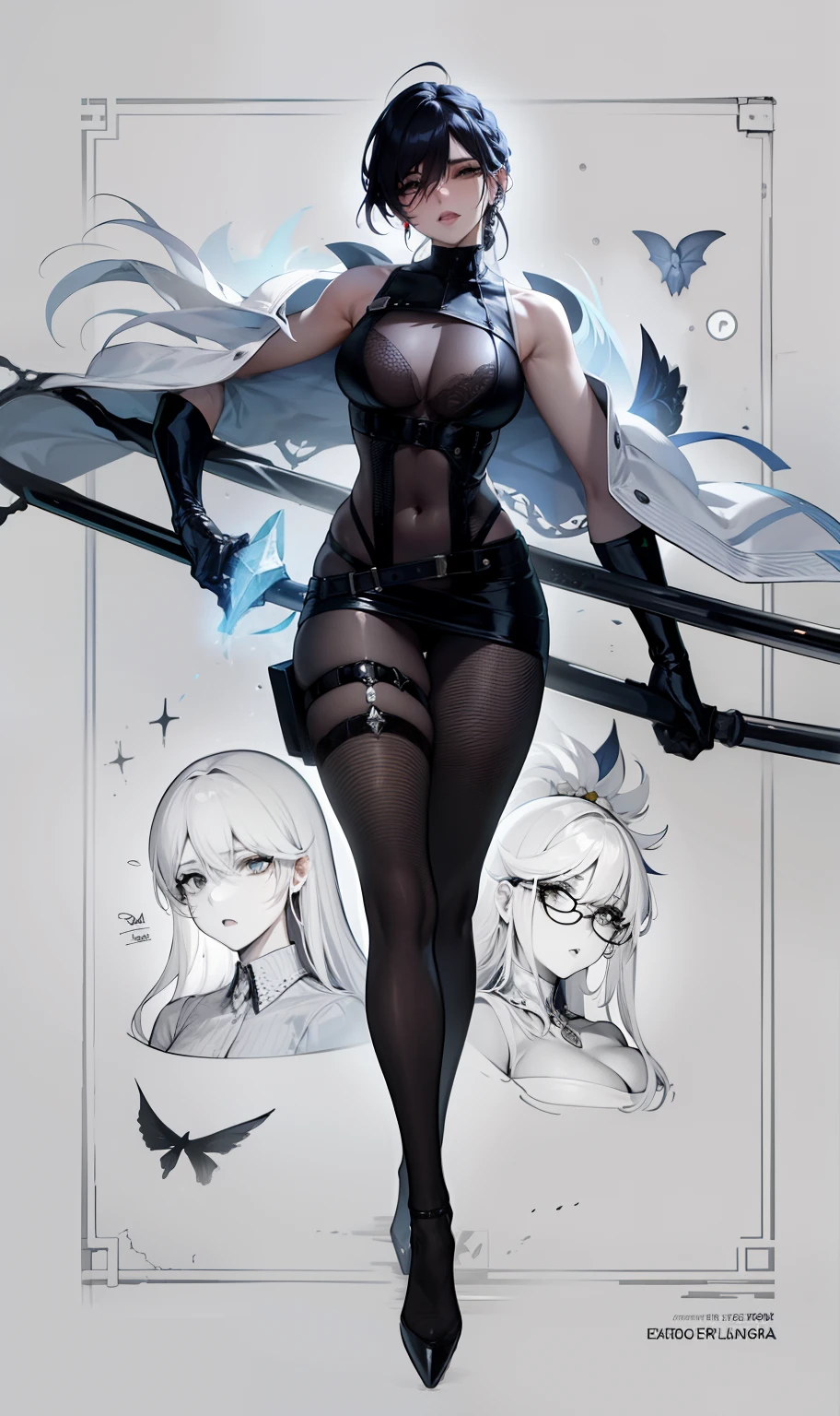 Esta personagem, sem fundo