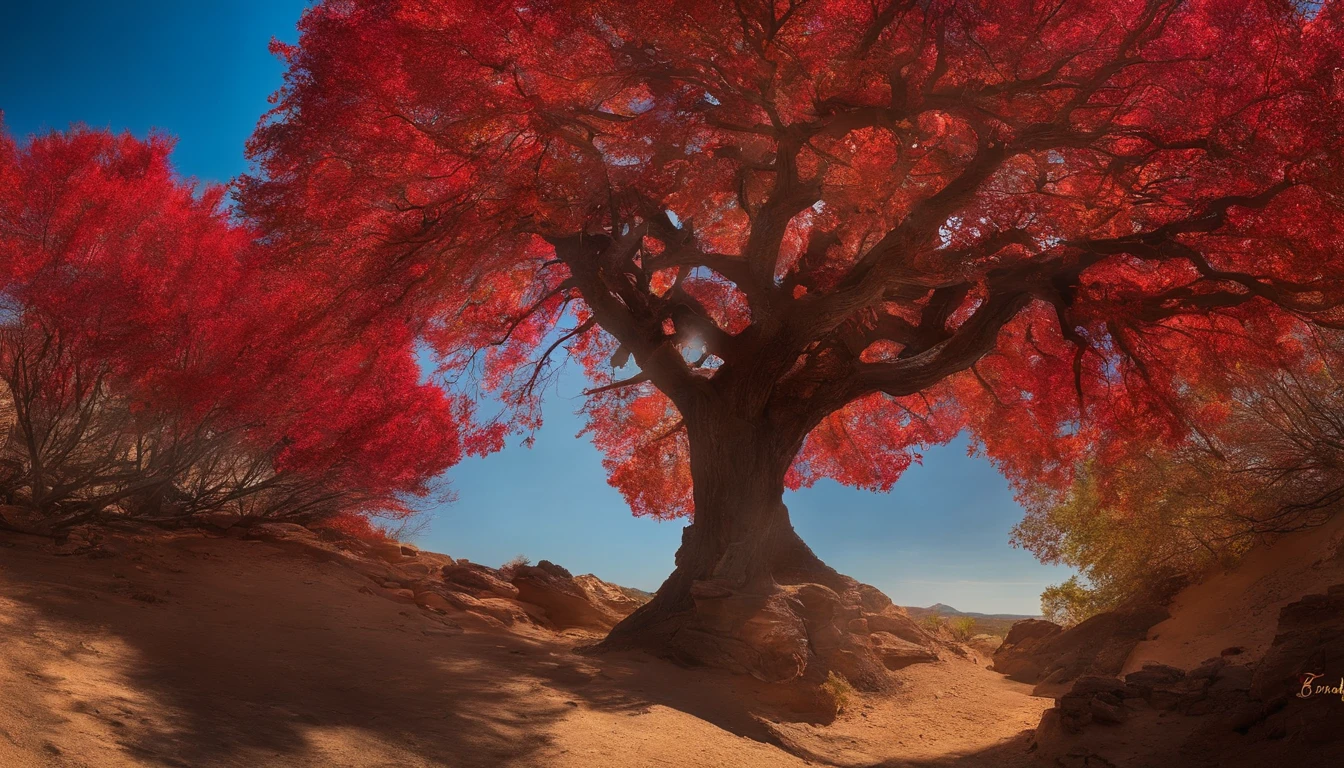 On Mount Horeb, he encountered a burning bush that was not consumed by flames.