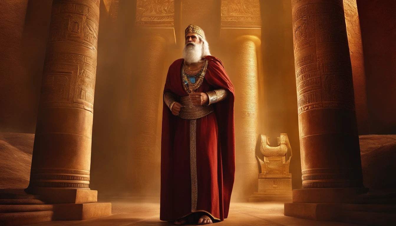 Armed with divine purpose and miracles, Moses approached the powerful Pharaoh