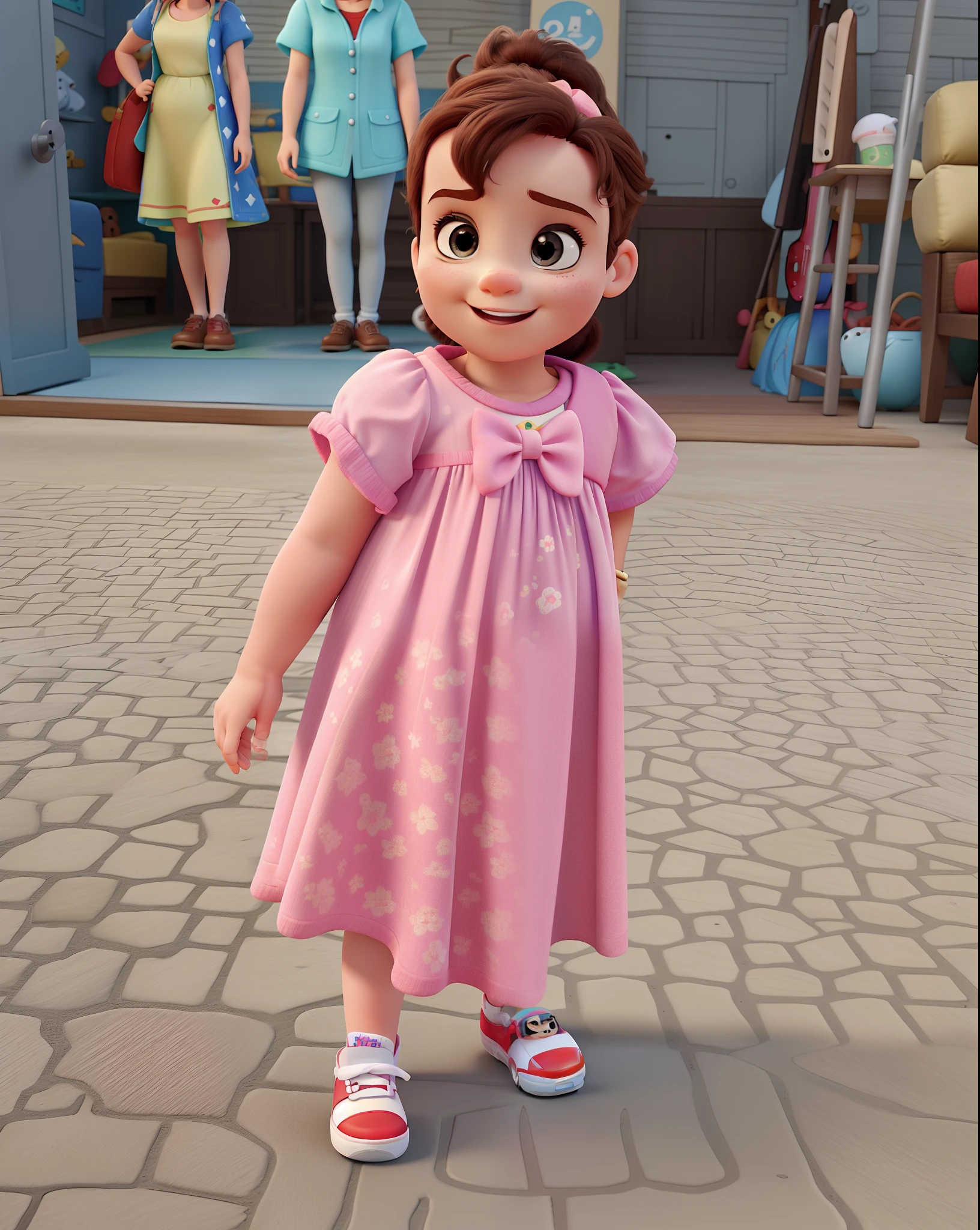 A Disney Pixar-style baby, alta qualidade, melhor qualidade
