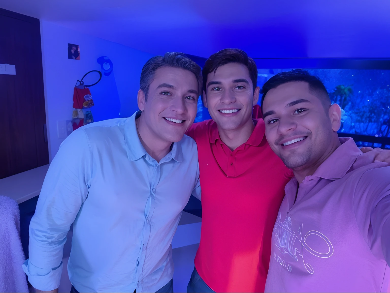 Three Men Disney Pixar Style, alta qualidade, melhor qualidade