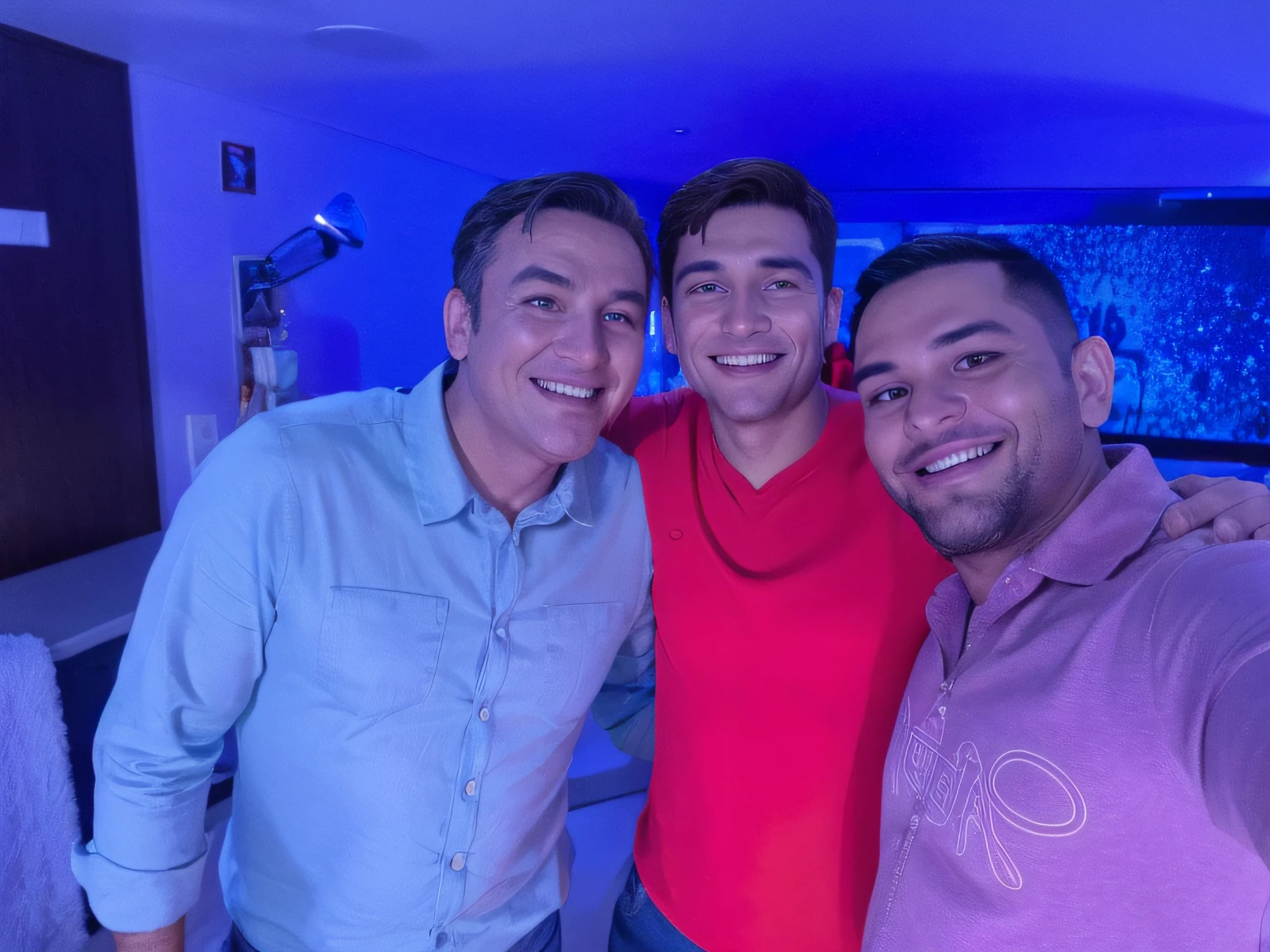 Three Men Disney Pixar Style, alta qualidade, melhor qualidade
