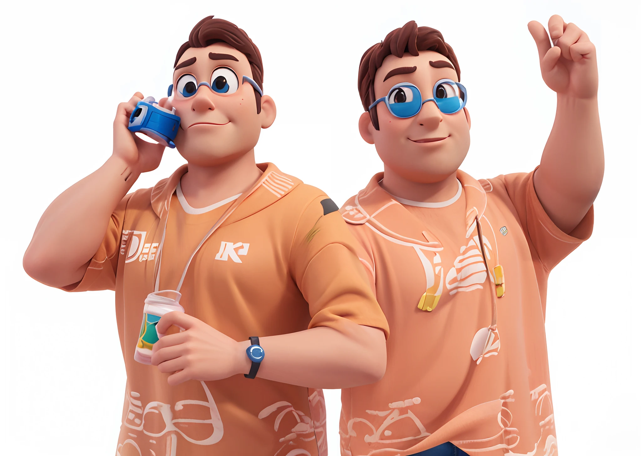 poste desenho 3d pixar