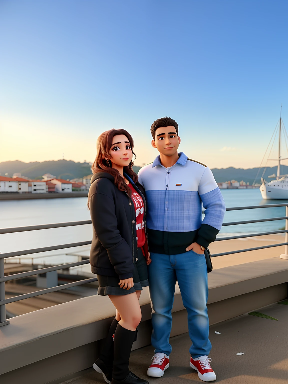Casal qualidade alta