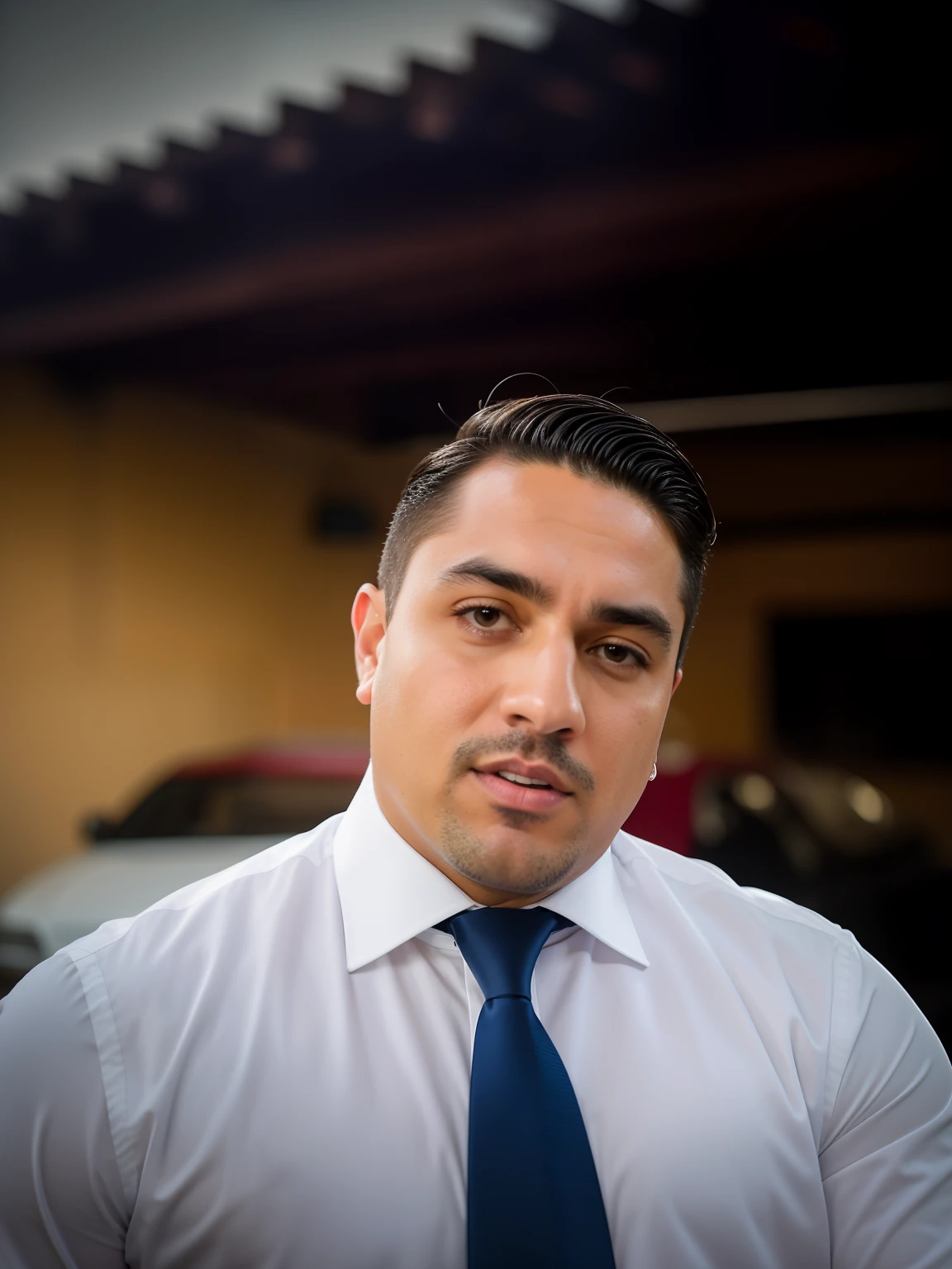 There's a man in a white shirt and blue tie, imagem frontal, david rios ferreira, andres rios, Directed by: Hugo Sanchez Bonilla, Directed by: Alejandro Obregon, ignacio fernandez rios, Carlos Ortega Elizalde, Directed by: Ramon Silva, victor maristane, juan diaz canales, Arauto Ortega