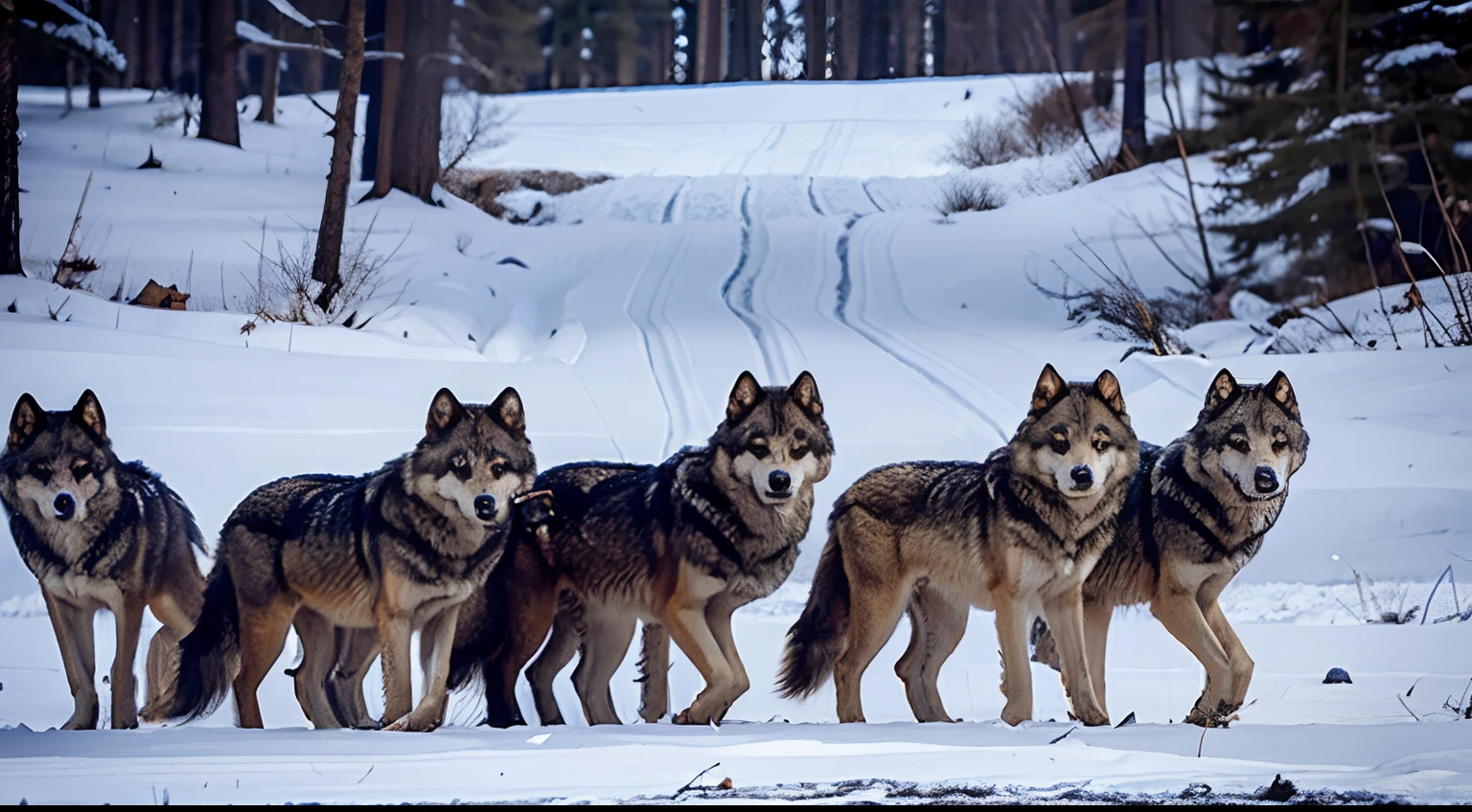 Her pack of wolves feared for her life and knew they couldn't continue to fight without the wolf wisdom and guidance