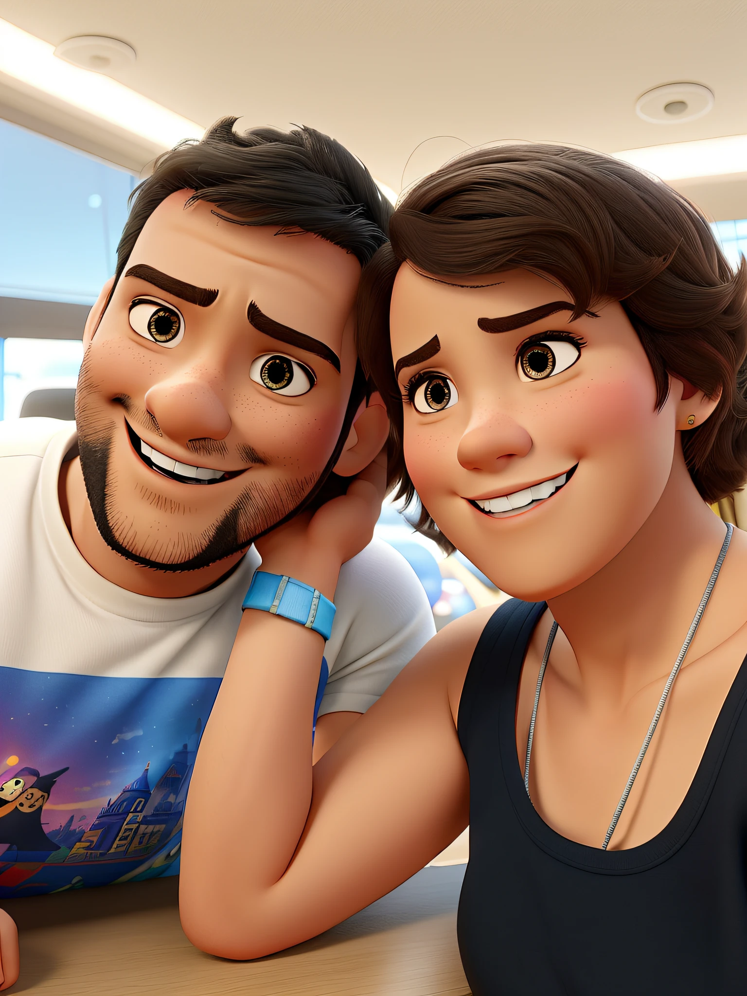 estilo disney pixar alta qualidade,melhor qualidade
