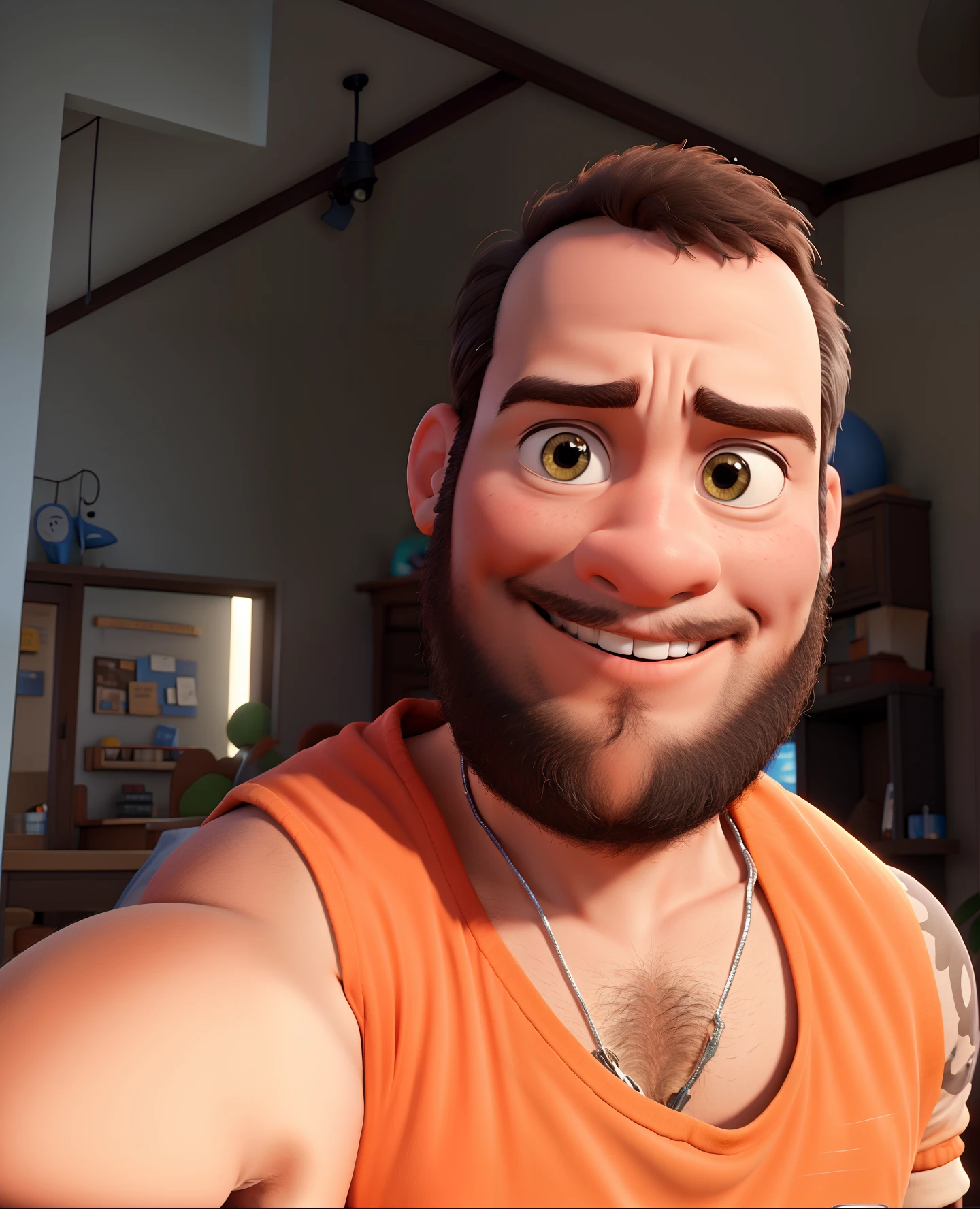 Crie um desenho Disney pixar