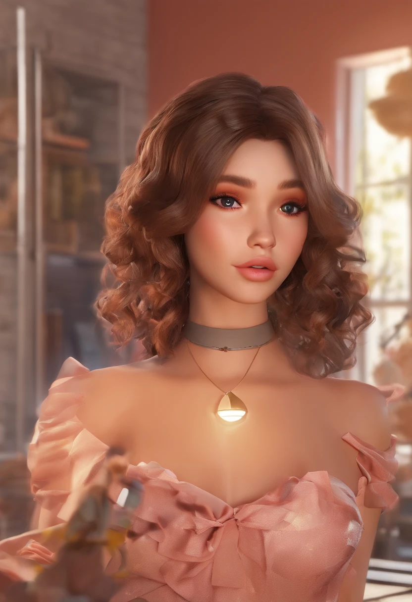 best quality, master part, fotorrealista, extremamente detalhado CG unidade 8k papel de parede, Chibi,1girl, Elsa,sozinho, cheio_corpo, sorrir, Olhando_em_visualizador, ao ar livre,