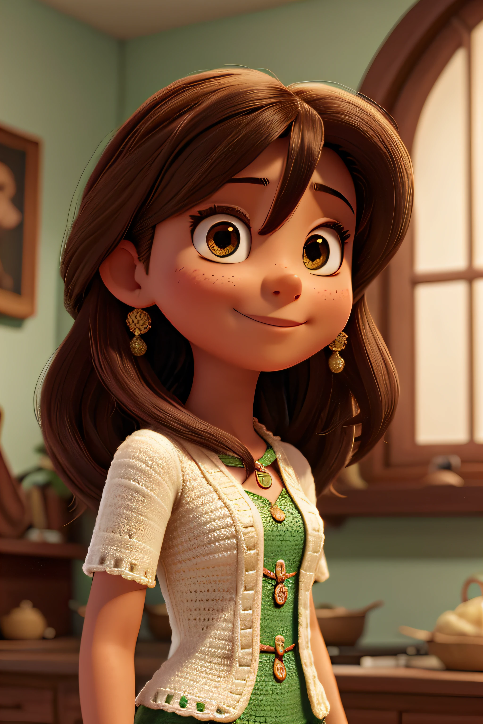 garota magra, Straight hair without bangs down to the neck, pele clara que ama crochetar.