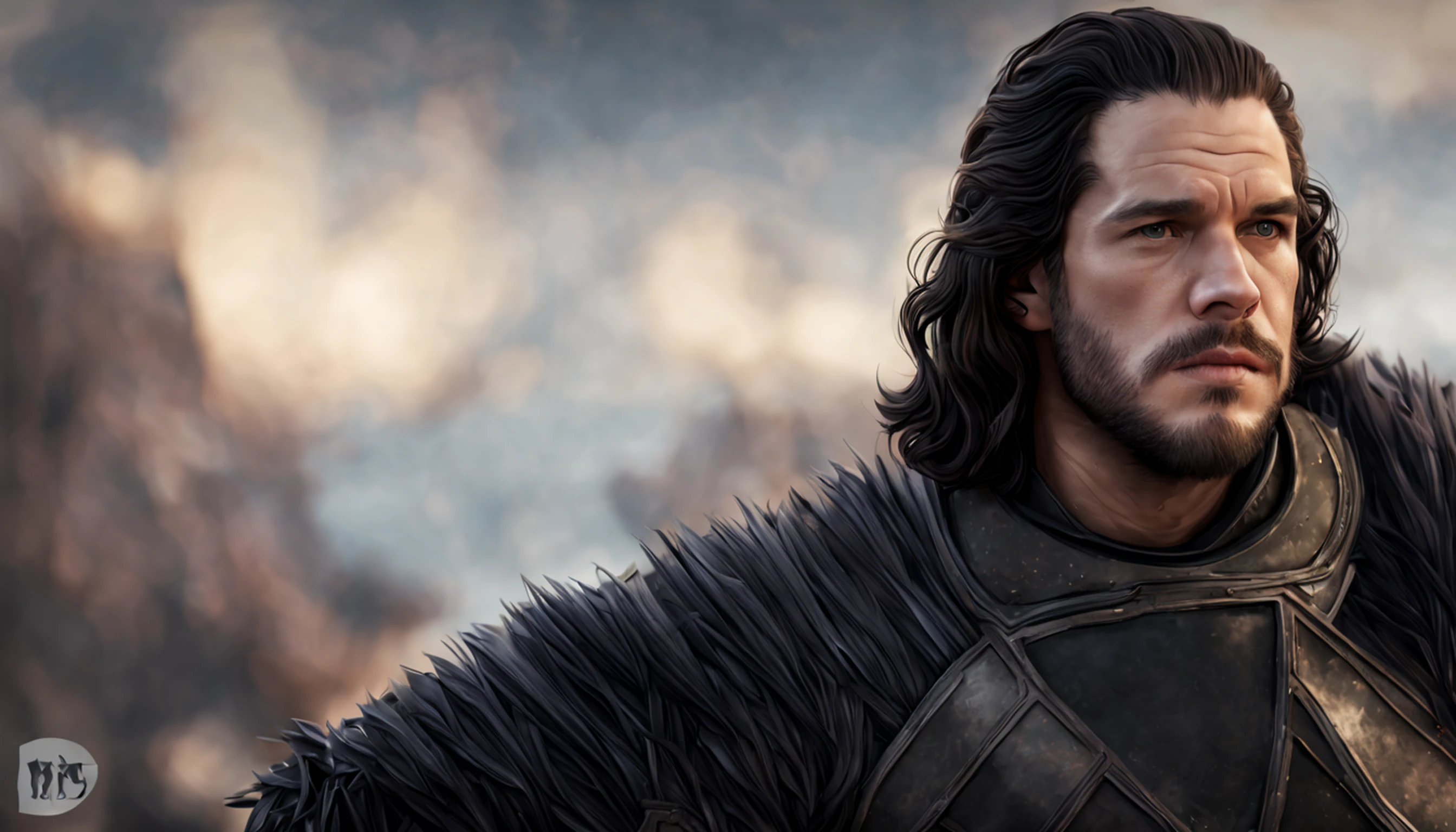 4k, hight quality, (Jon Snow), Game of Thrones, lightroom, soft light, (natural skin texture:1.2), (hyperrealism:1.1)