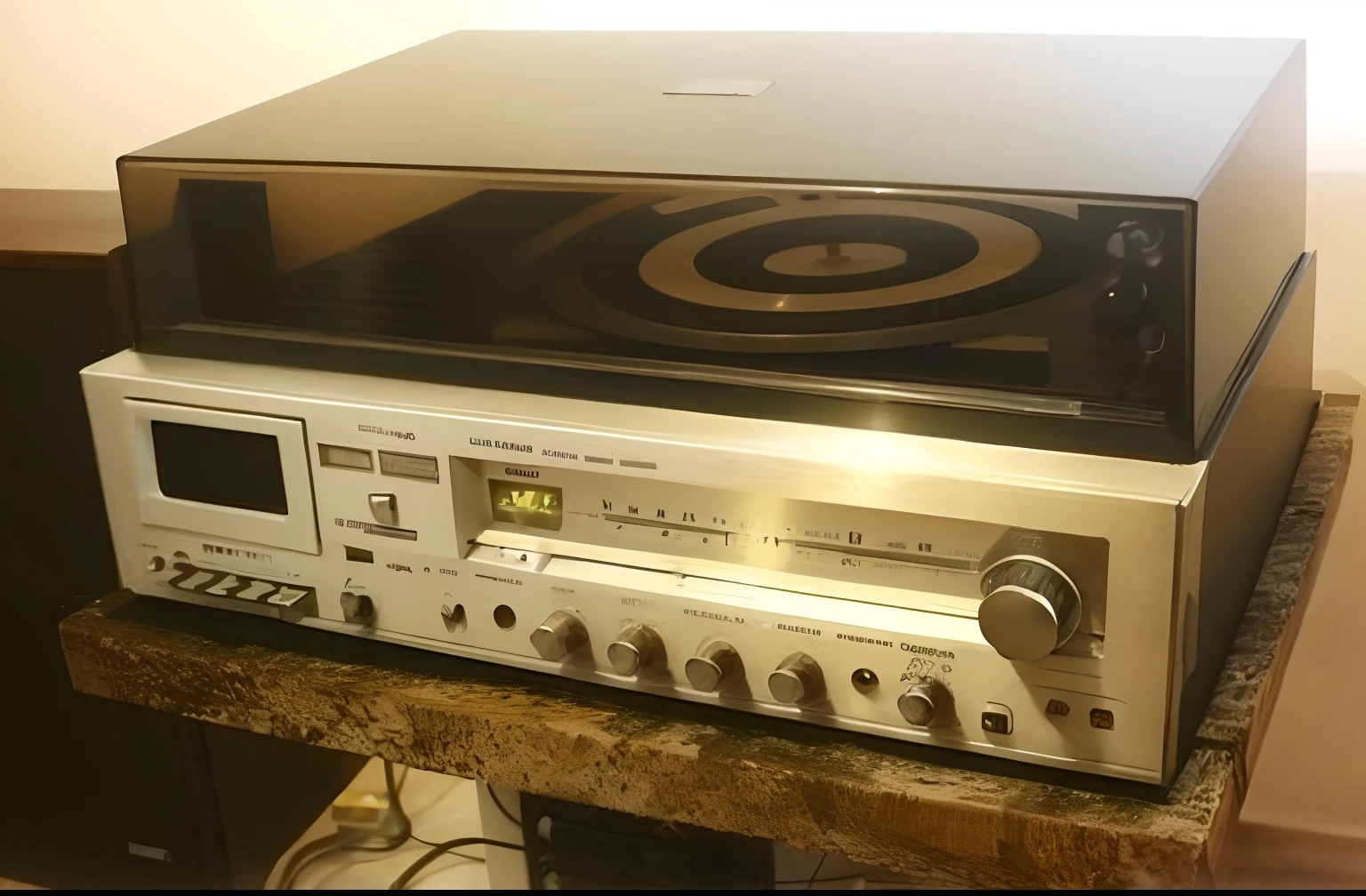 aparelho de som anos 80