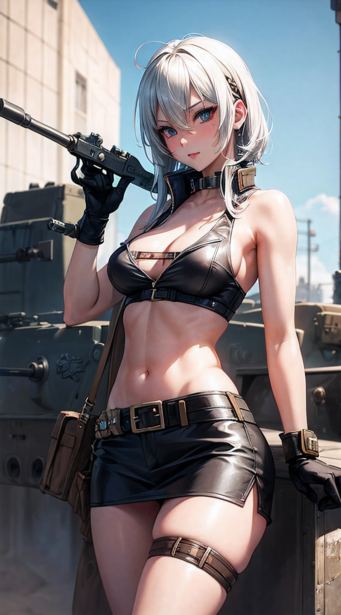 Sexy IS-2 tank girl