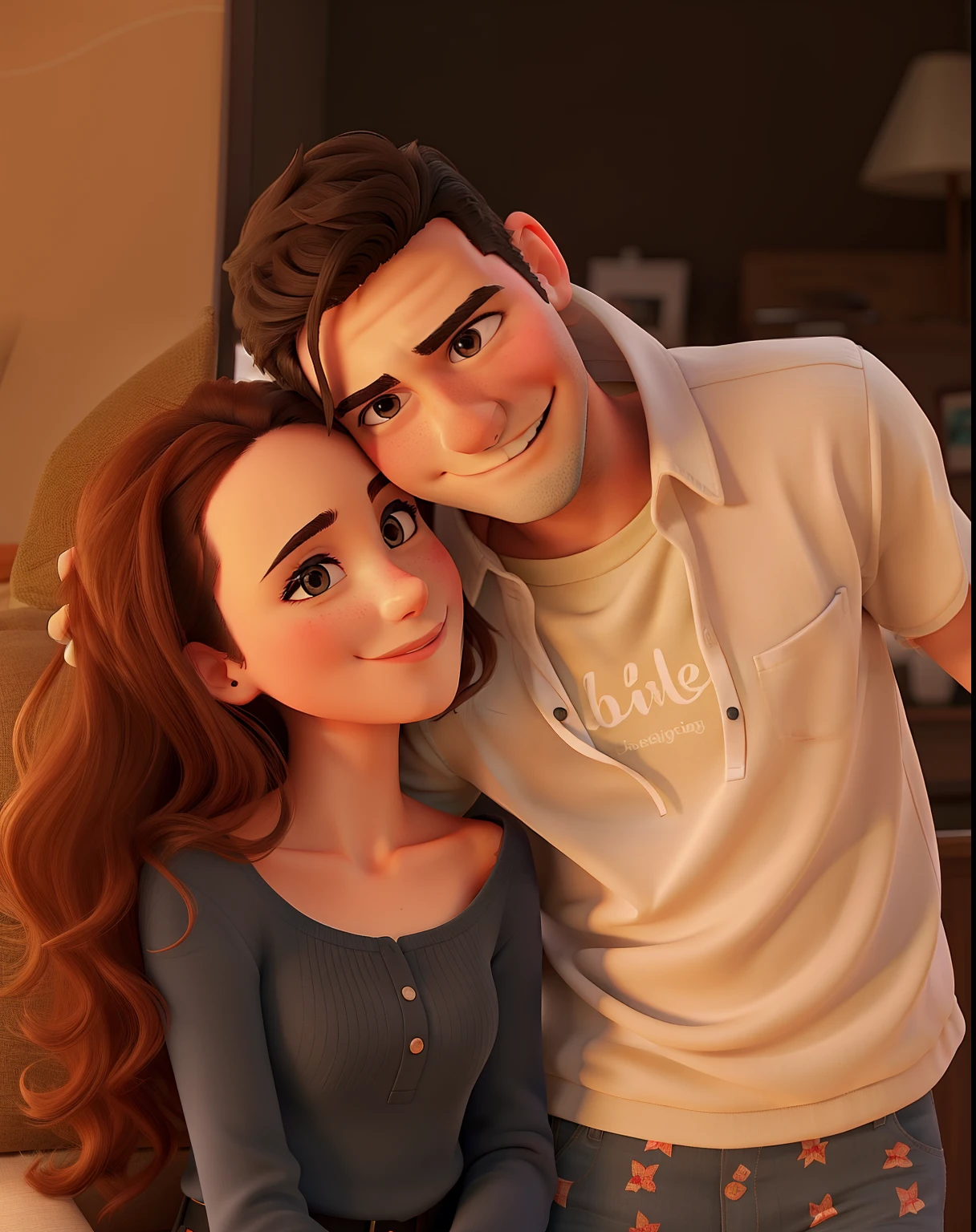 A couple in love