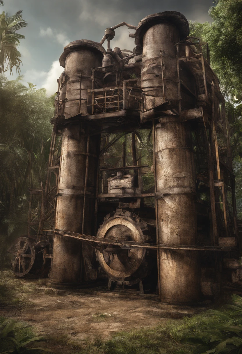 Old sugar cane mill