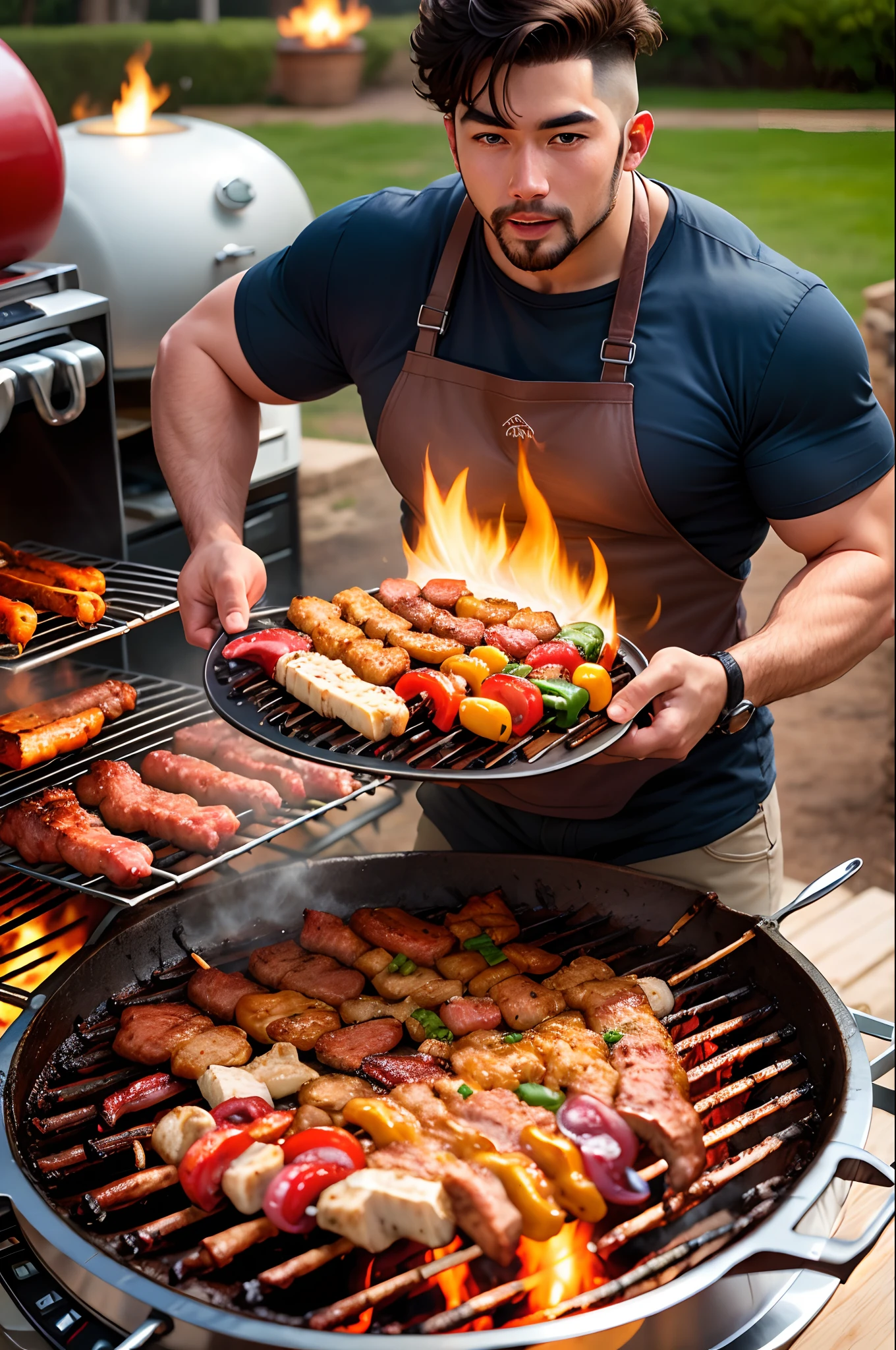 Barbecue man