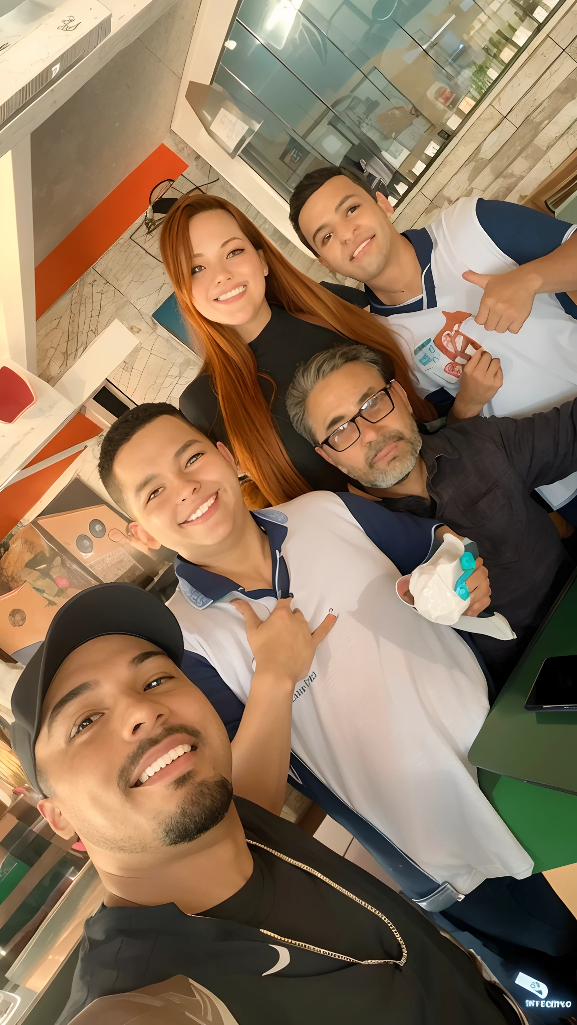 There are a lot of people posing for a picture together in a restaurant, Capturado no iPhone, Directed by: Nandor Soldier, Directed by: David Ruby, tirado no iphone 1 3 pro, 🔞🤡, by Amelia Peláez, Directed by: Luis Miranda, Tiro no iPhone 1 3 Pro, belos arredores, tirado no iphone 14 pro, Directed by: Felipe Seade