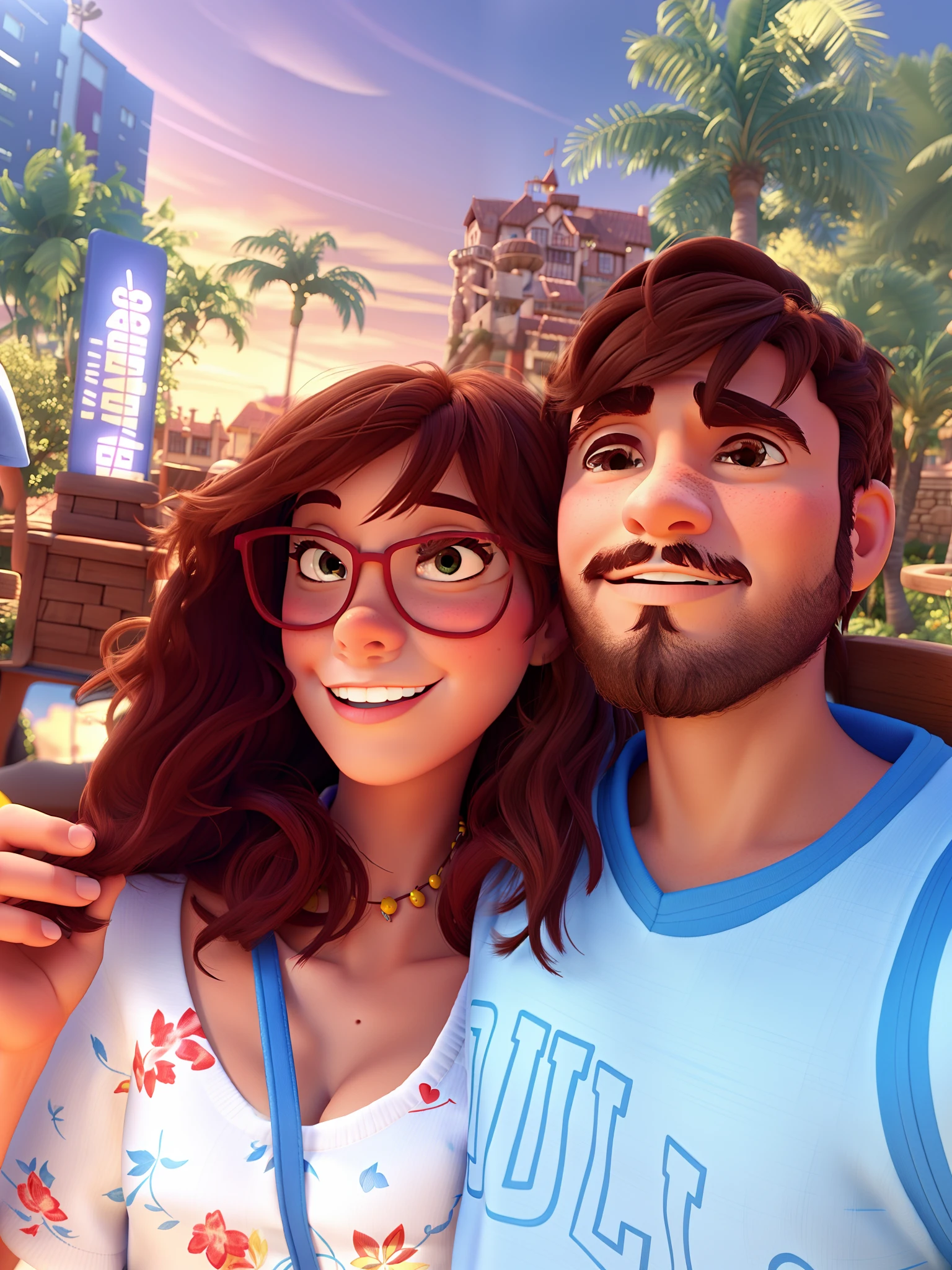 Casal, Disney pixar |